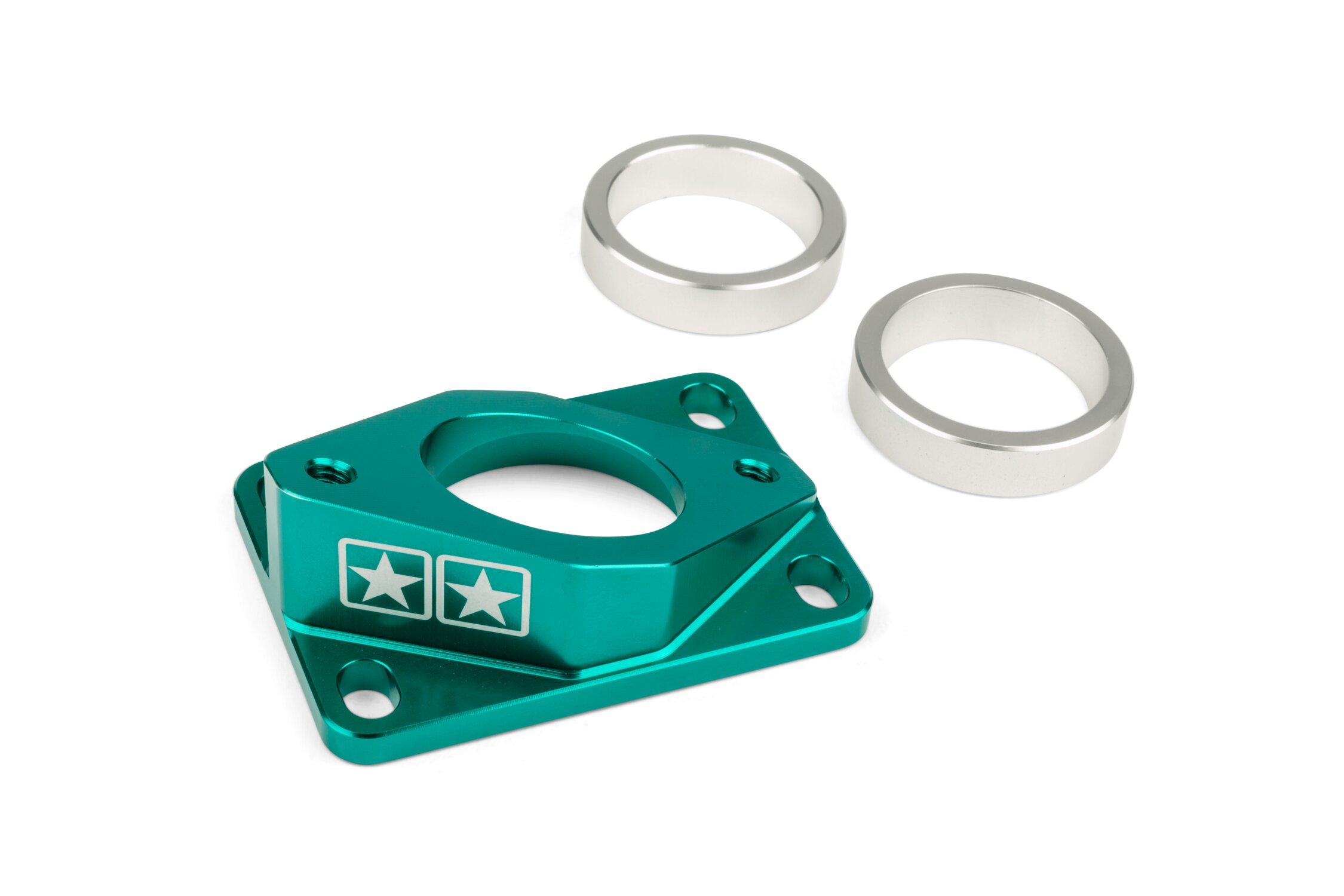 Image of Ansaugstutzen AM6 / Derbi Stage6 High Flow MK2 34mm türkis