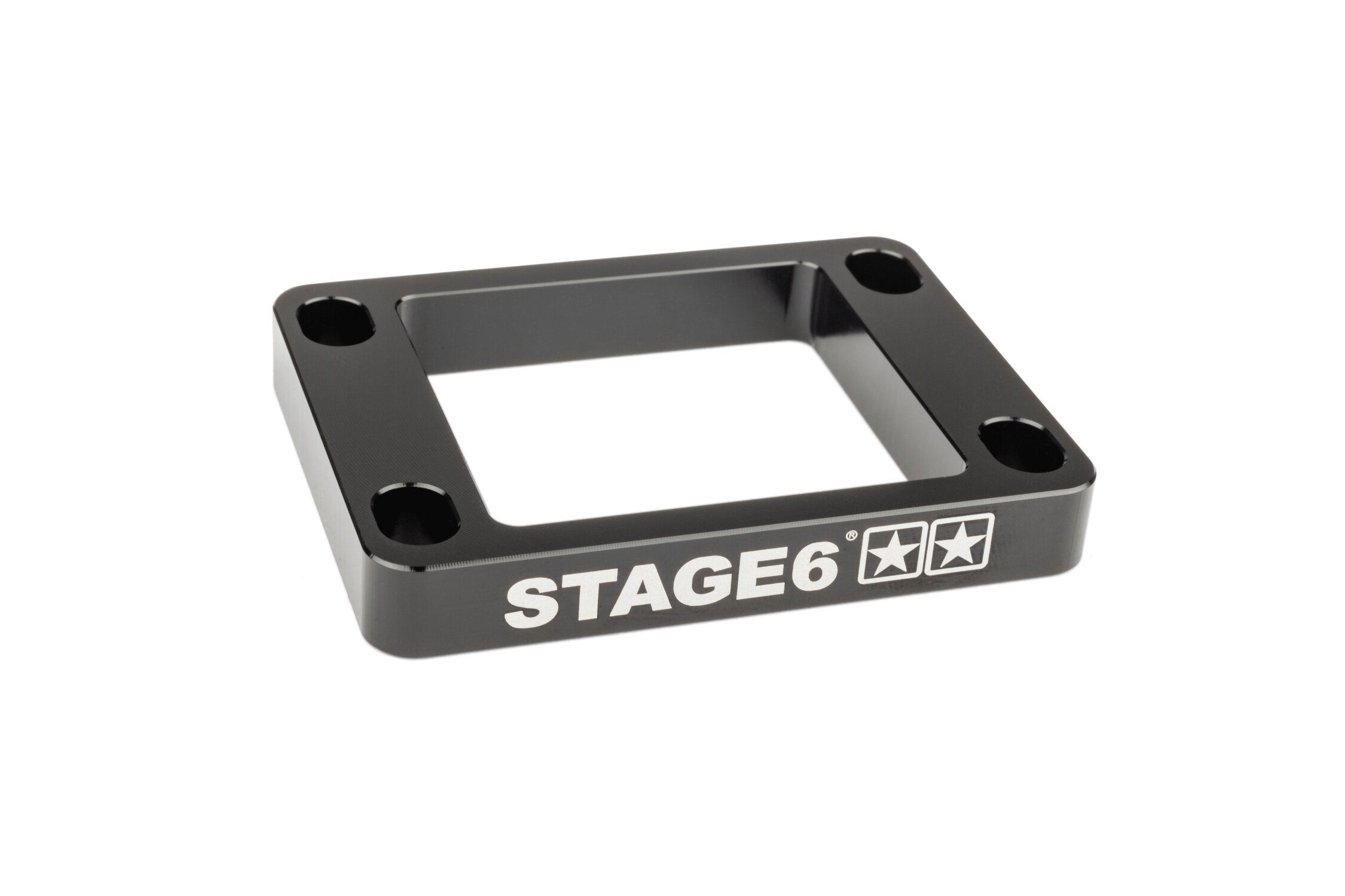 Image of Membranblockspacer 10mm AM6 / Derbi Stage6 Schwarz