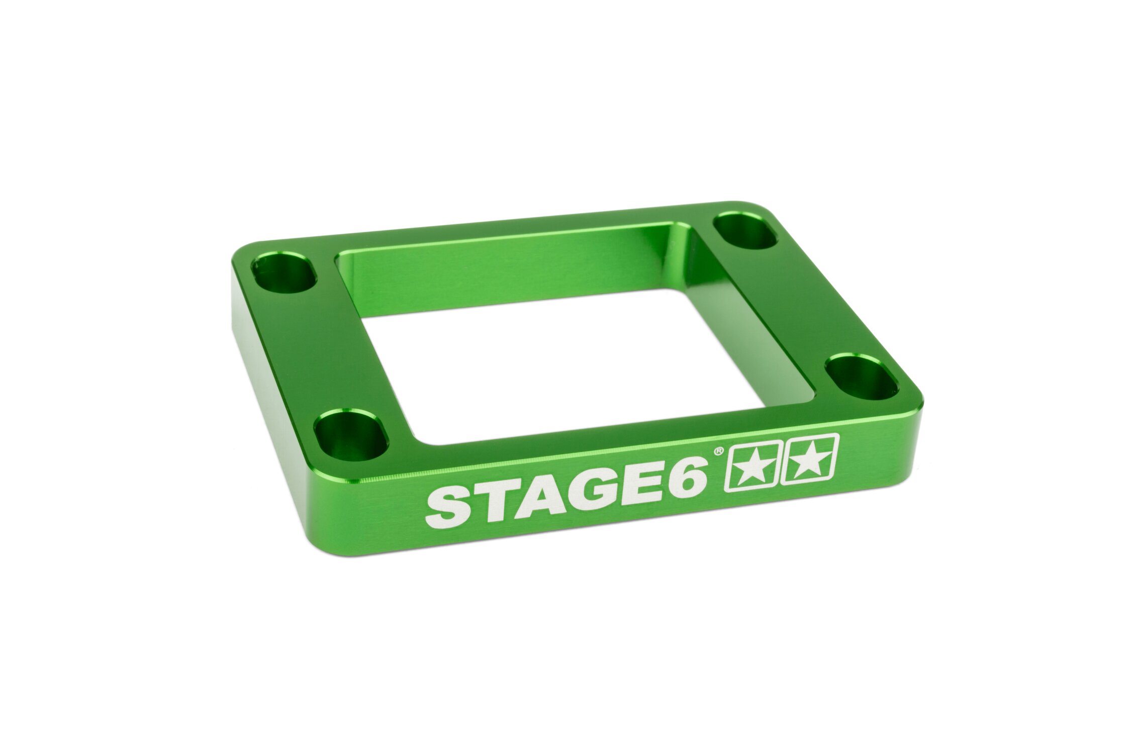 Image of Membranblockspacer 10mm AM6 / Derbi Stage6 Grün