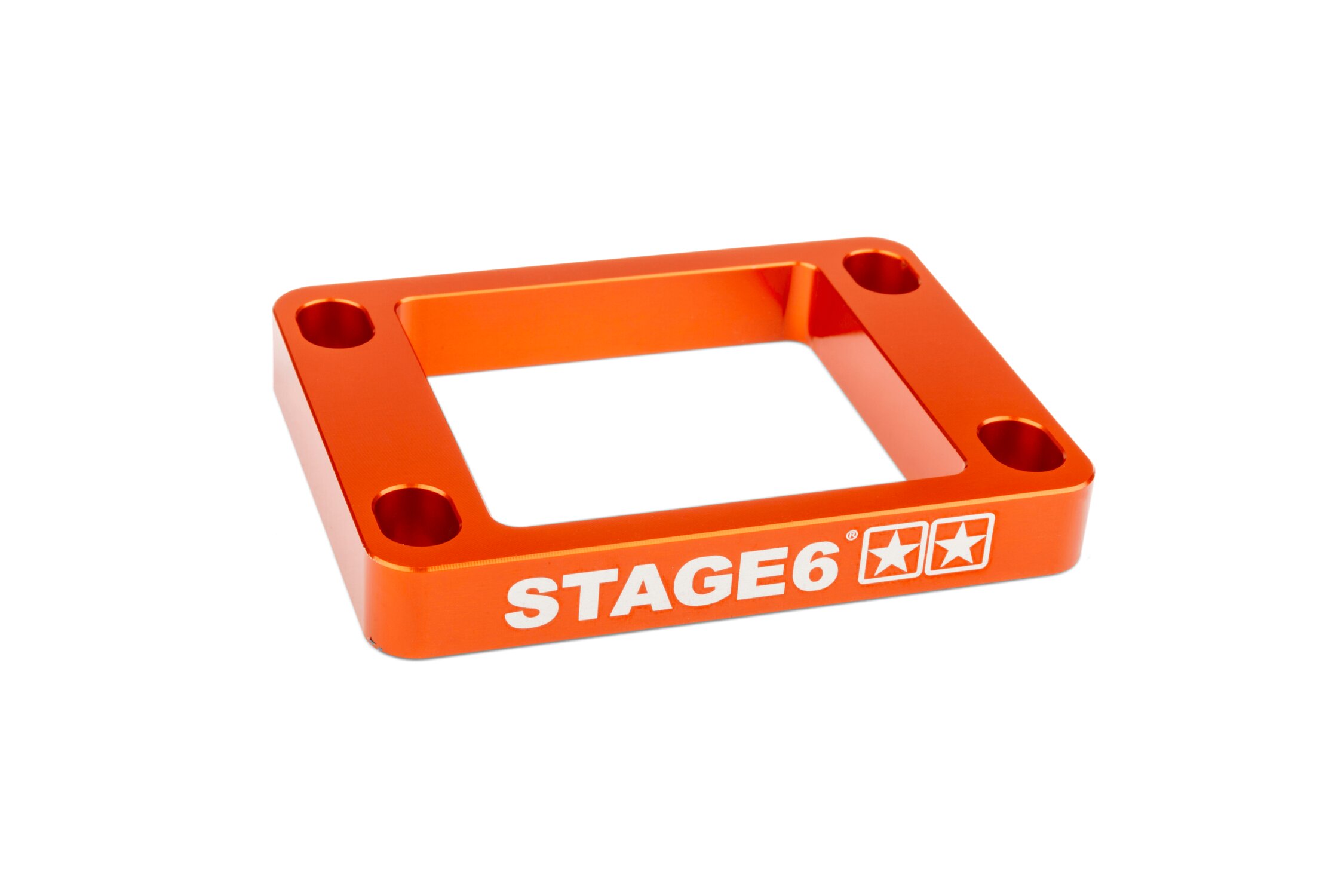 Image of Membranblockspacer Stage6 R/T 10mm Orange AM6 / Derbi