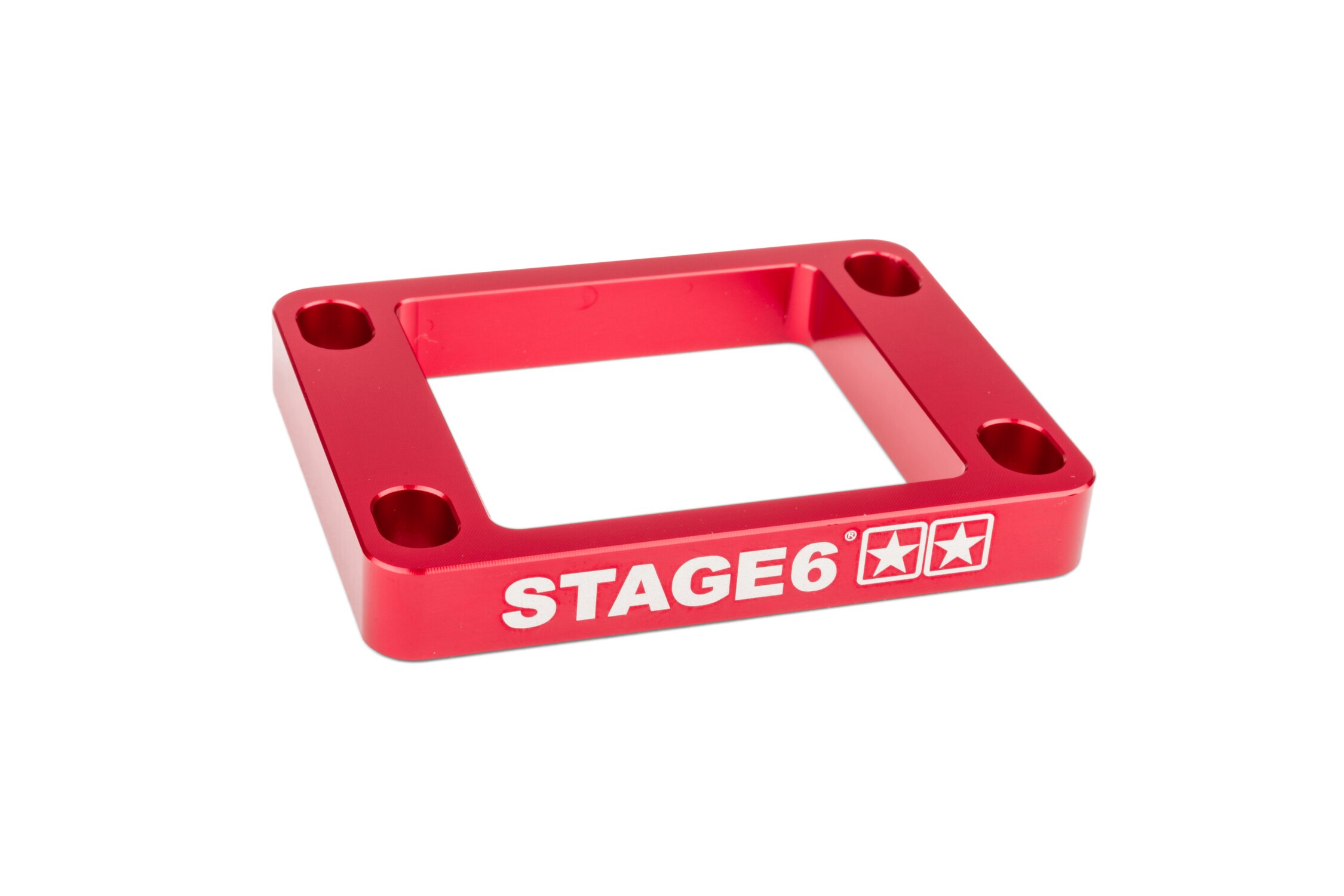 Image of Membranblockspacer 10mm AM6 / Derbi Stage6 Rot