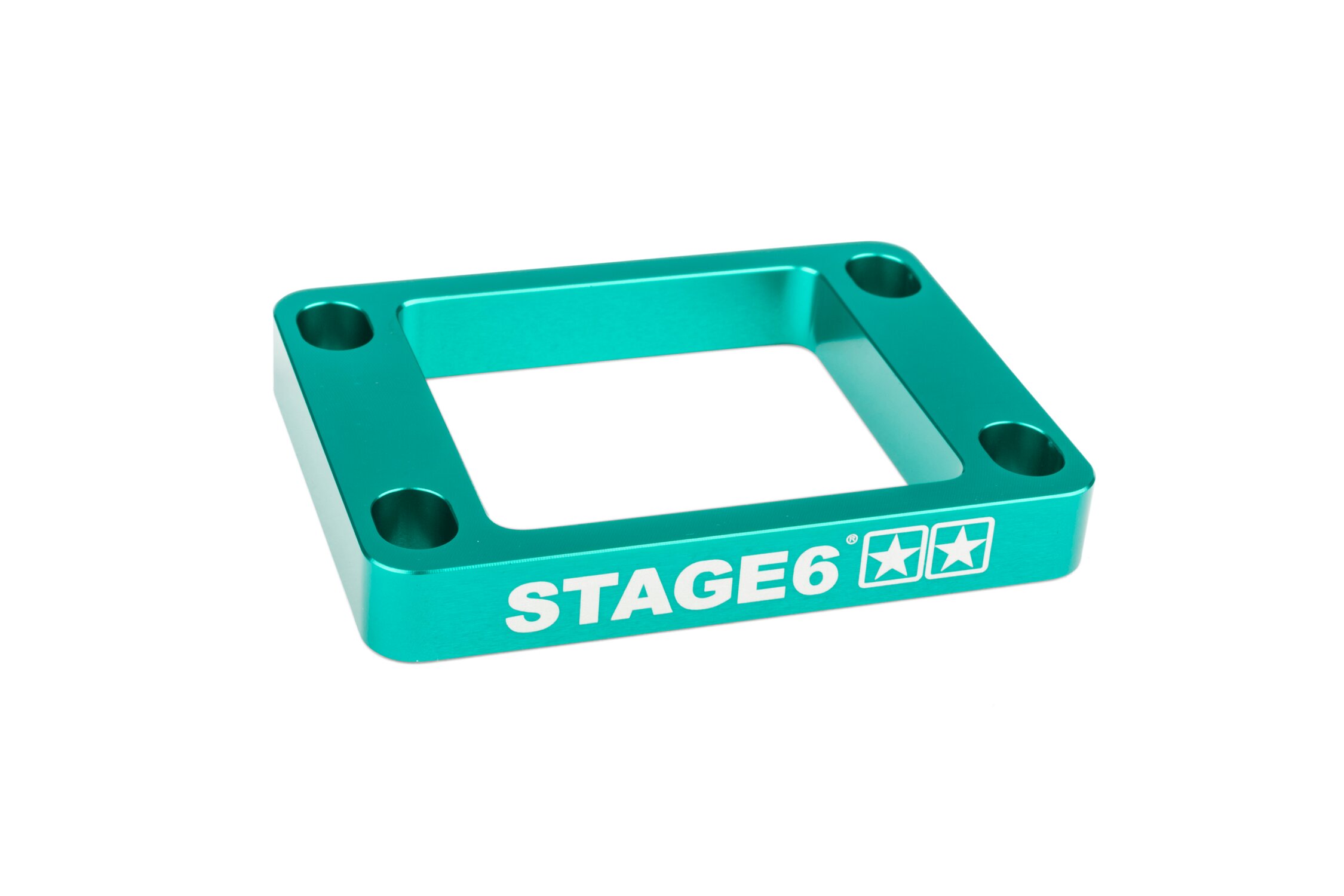 Image of Membranblockspacer 10mm AM6 / Derbi Stage6 türkis