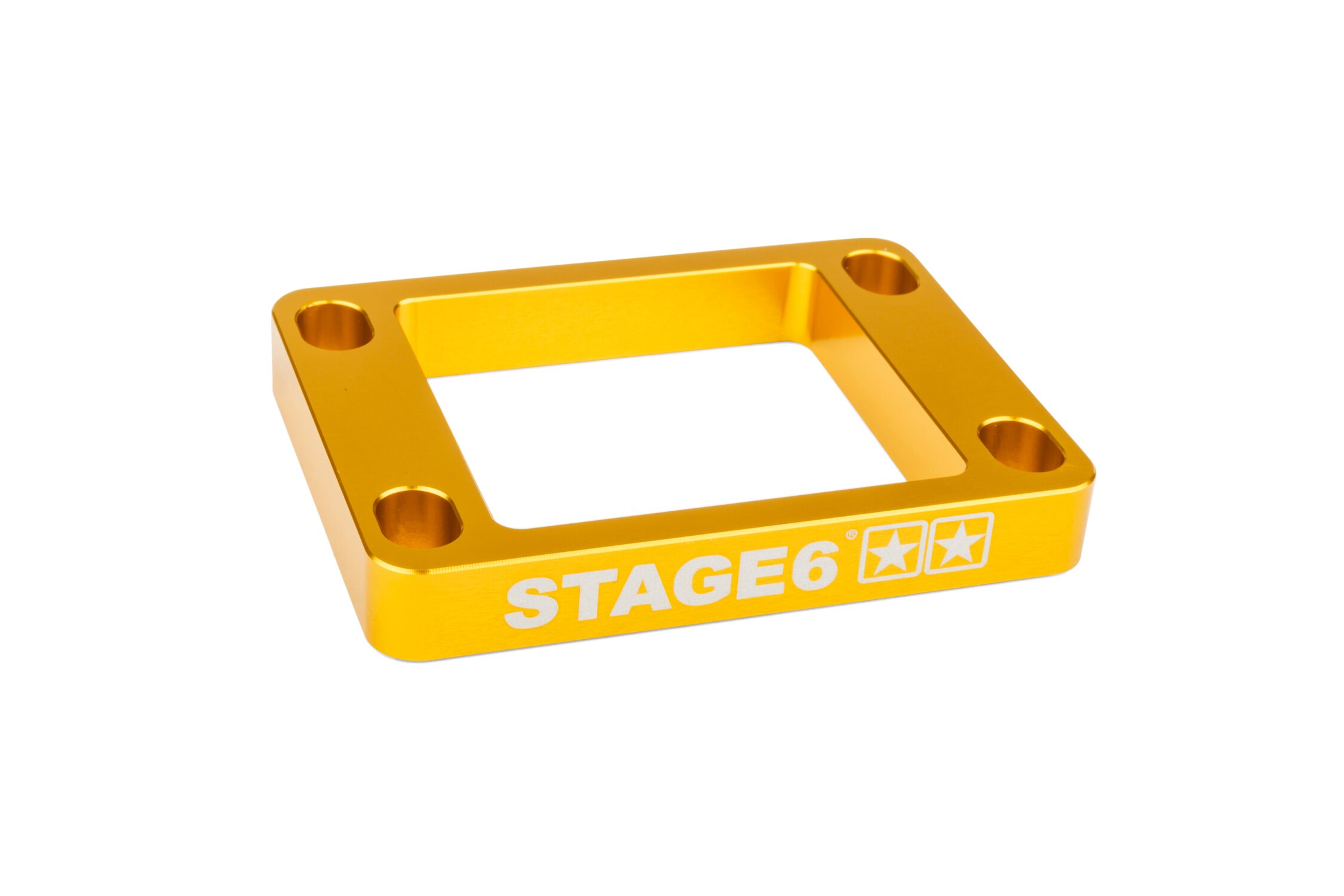 Image of Membranblockspacer 10mm AM6 / Derbi Stage6 Gelb