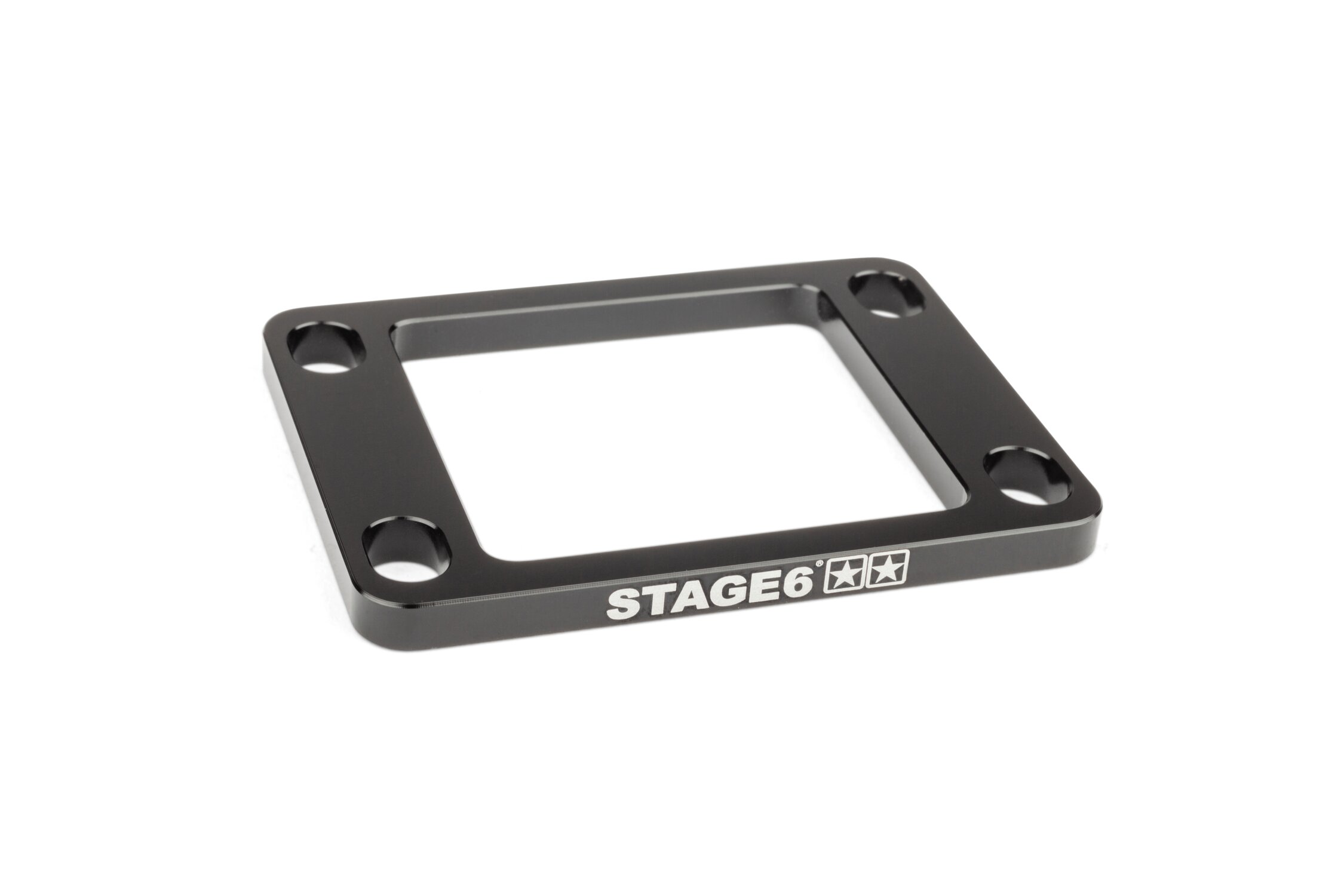 Image of Membranblockspacer 5mm AM6 / Derbi Stage6 Schwarz