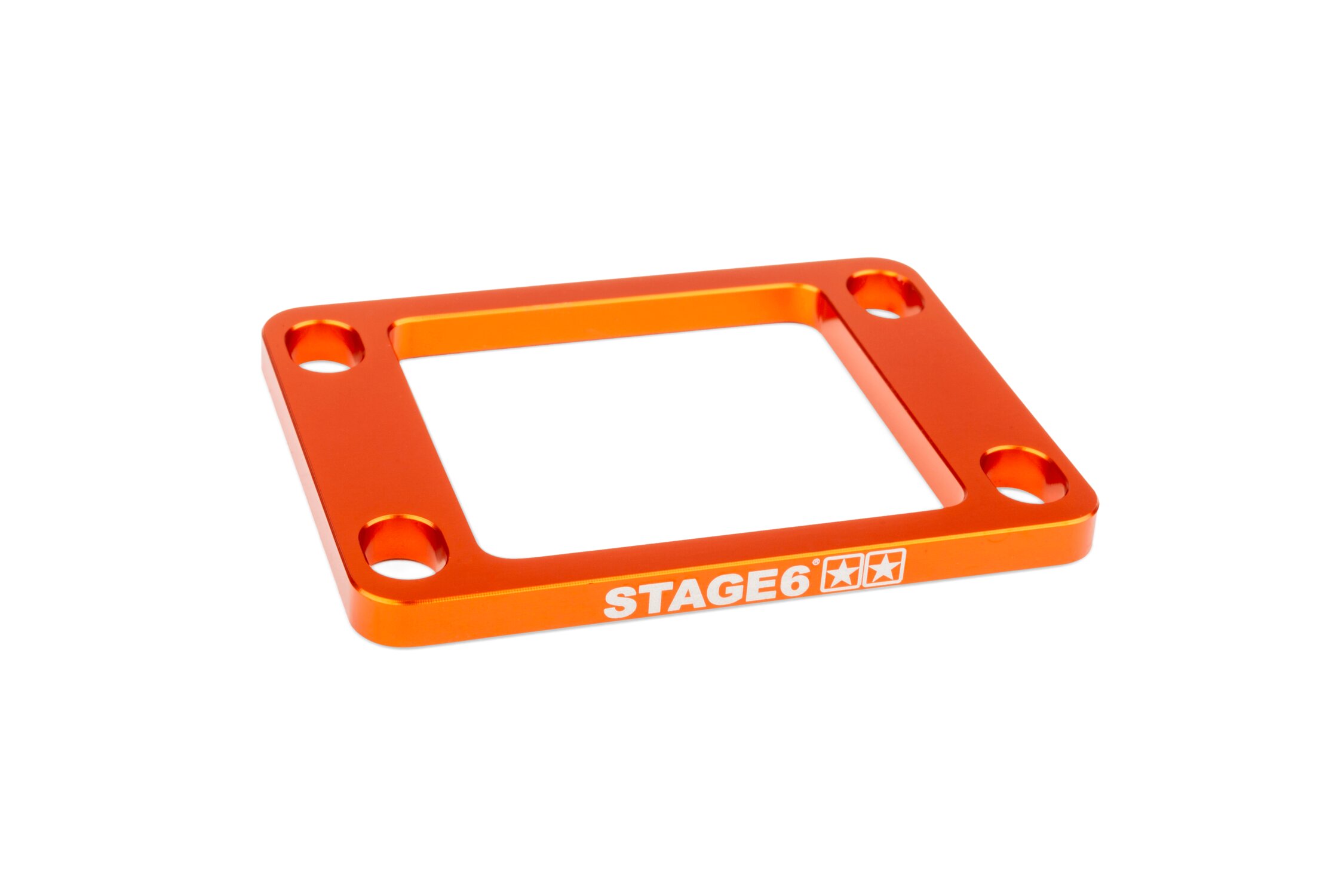 Image of Membranblockspacer 5mm AM6 / Derbi Stage6 Orange