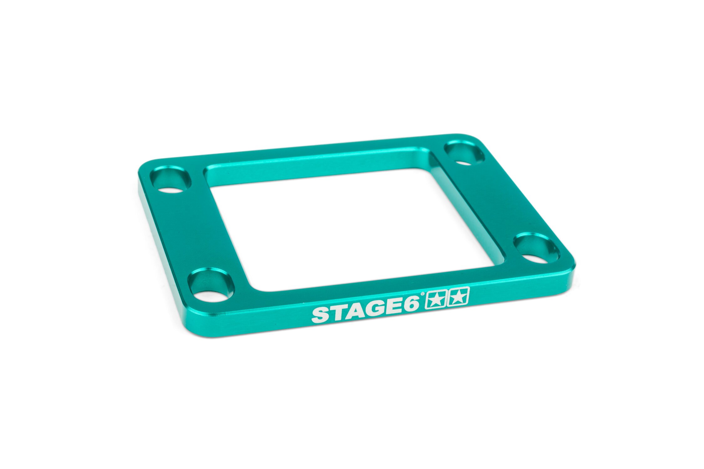 Image of Membranblockspacer 5mm AM6 / Derbi Stage6 türkis