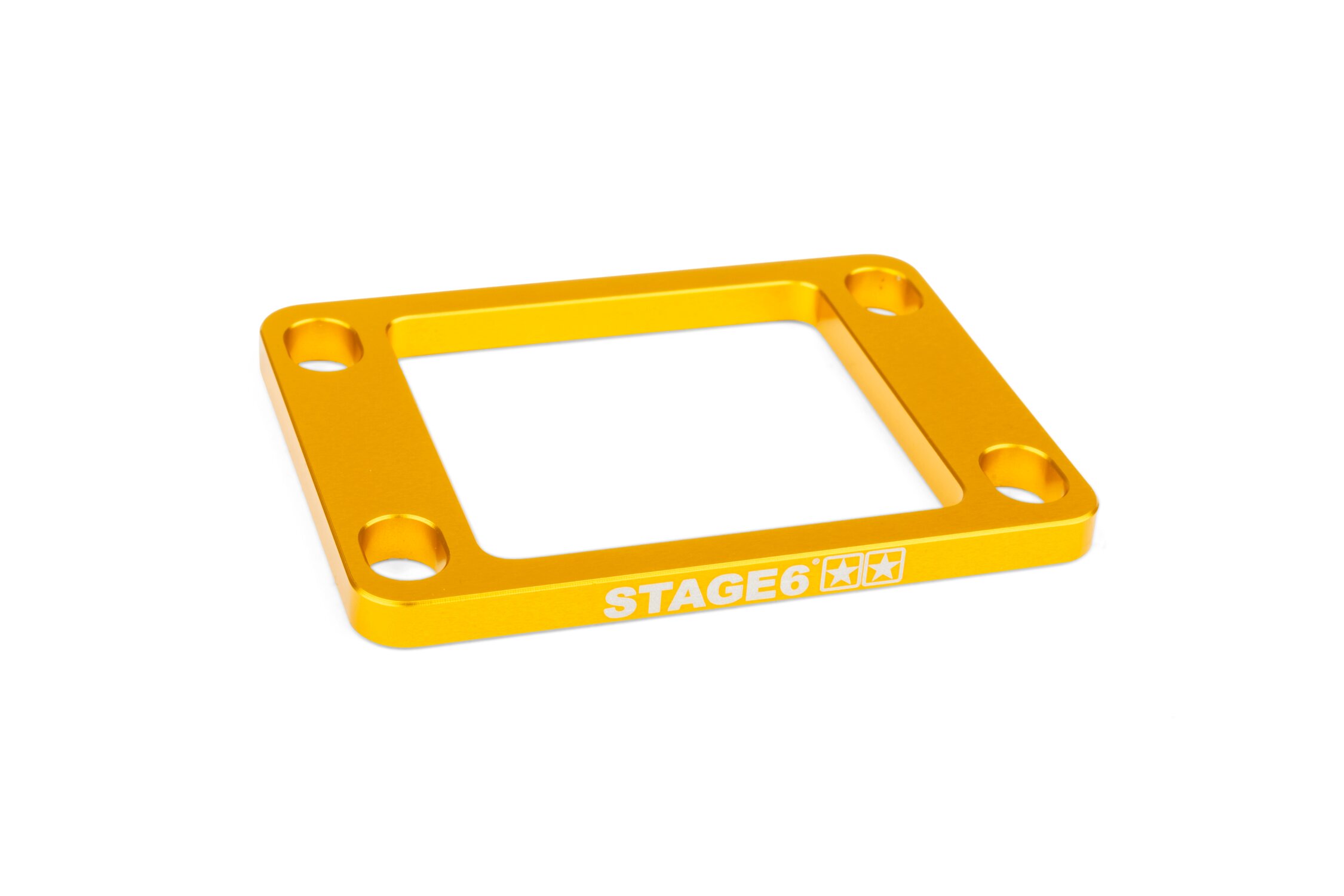 Image of Membranblockspacer 5mm AM6 / Derbi Stage6 Gelb