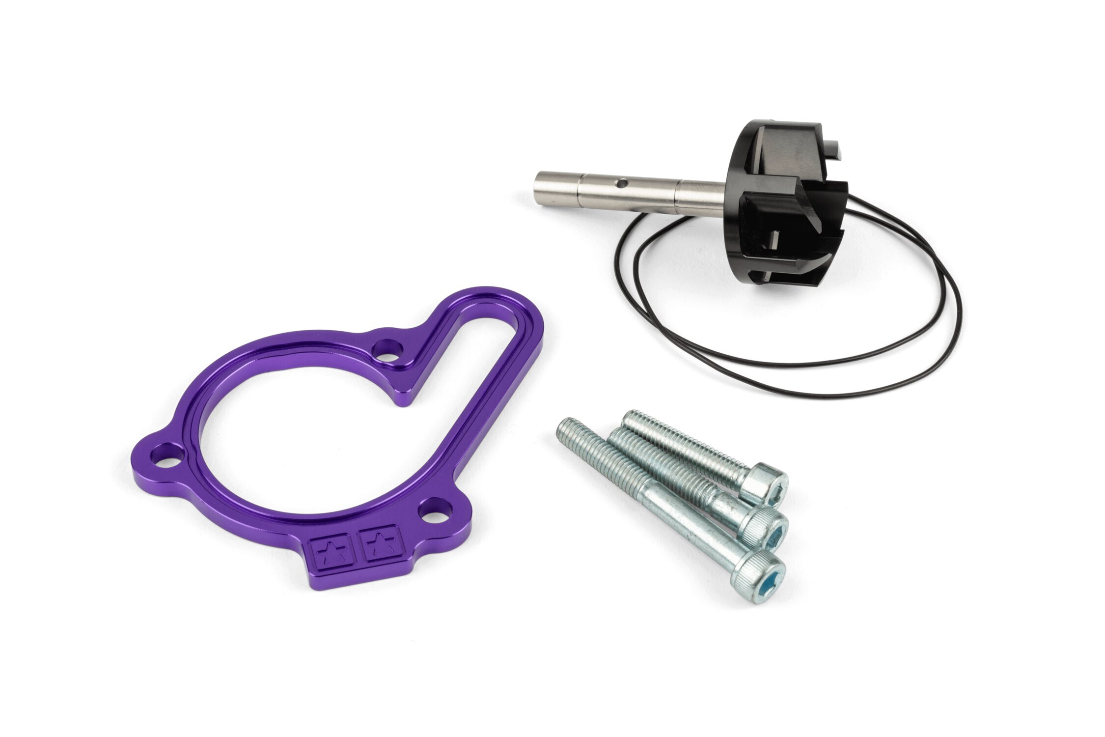 Image of Wasserpumpe High Flow Stage6 lila Derbi Euro 3 / Euro 4