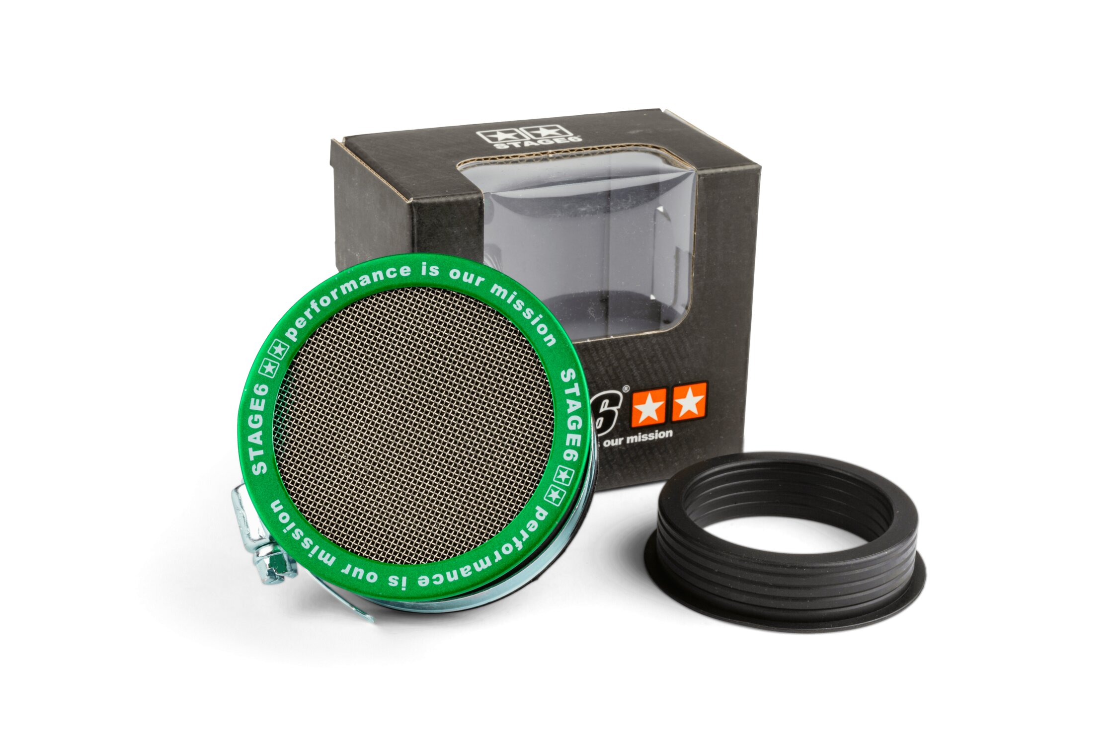 Image of Ansaugtrichter mit Gitter AW 50/60mm Stage6 Grün