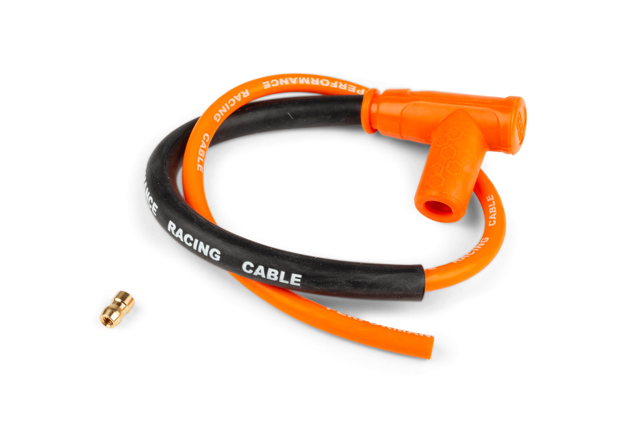 Image of Zündkerzenkabel mit Stecker Stage6 Orange