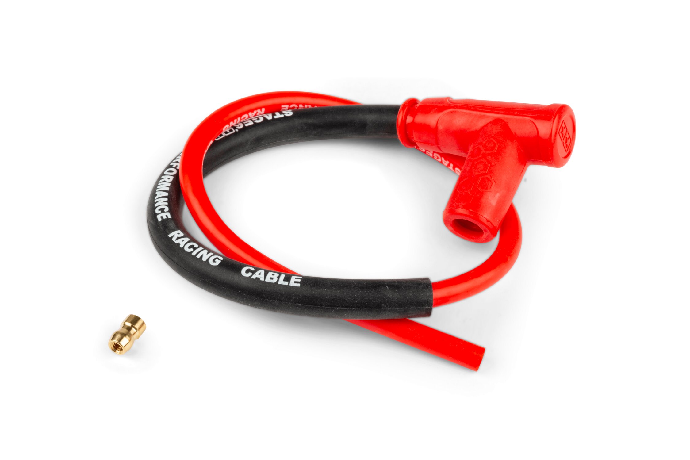 Image of Zündkerzenkabel mit Stecker Stage6 Rot