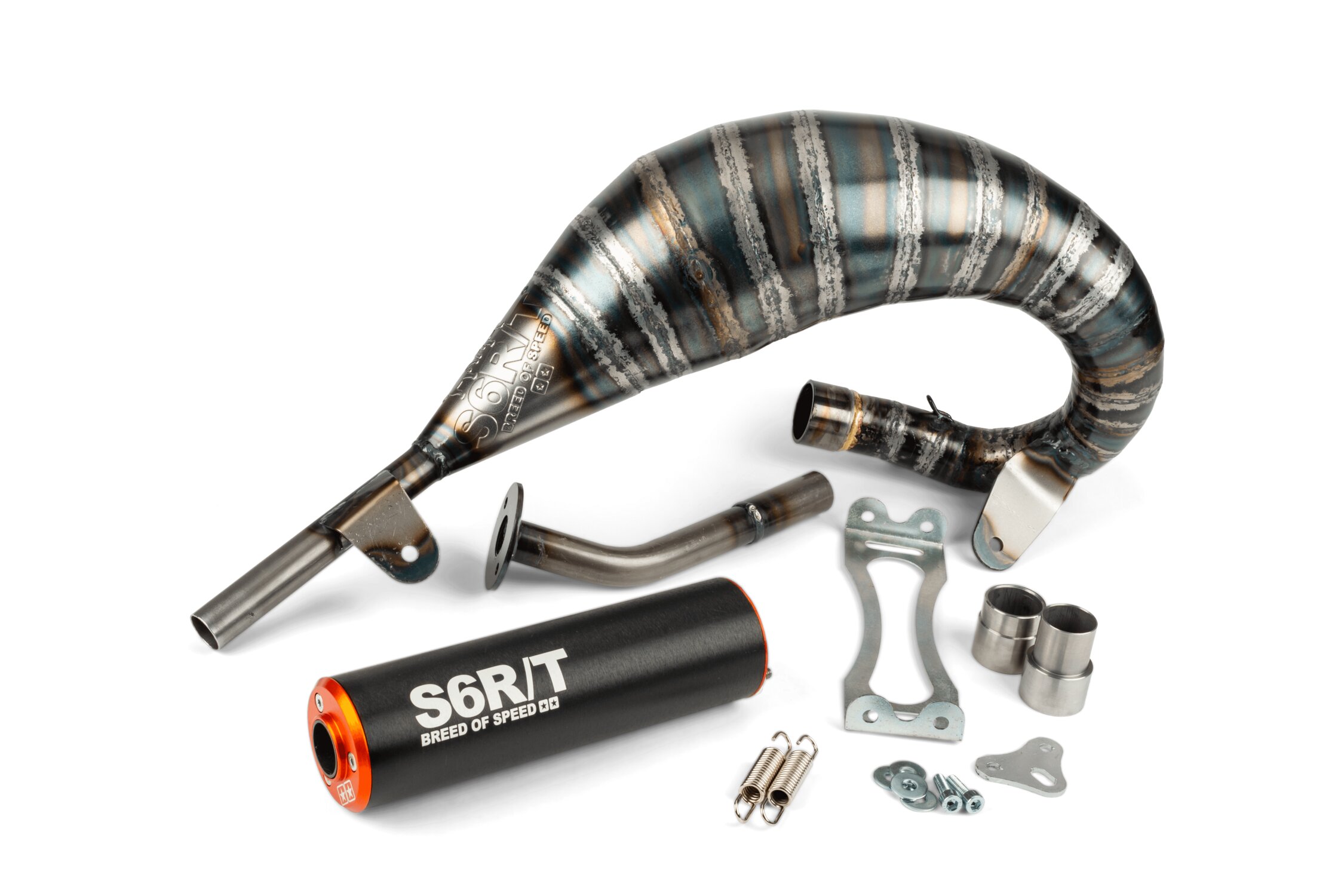 Image of Auspuff Stage6 R/T 70 - 80 Beta RR bis 2021 orange / schwarz