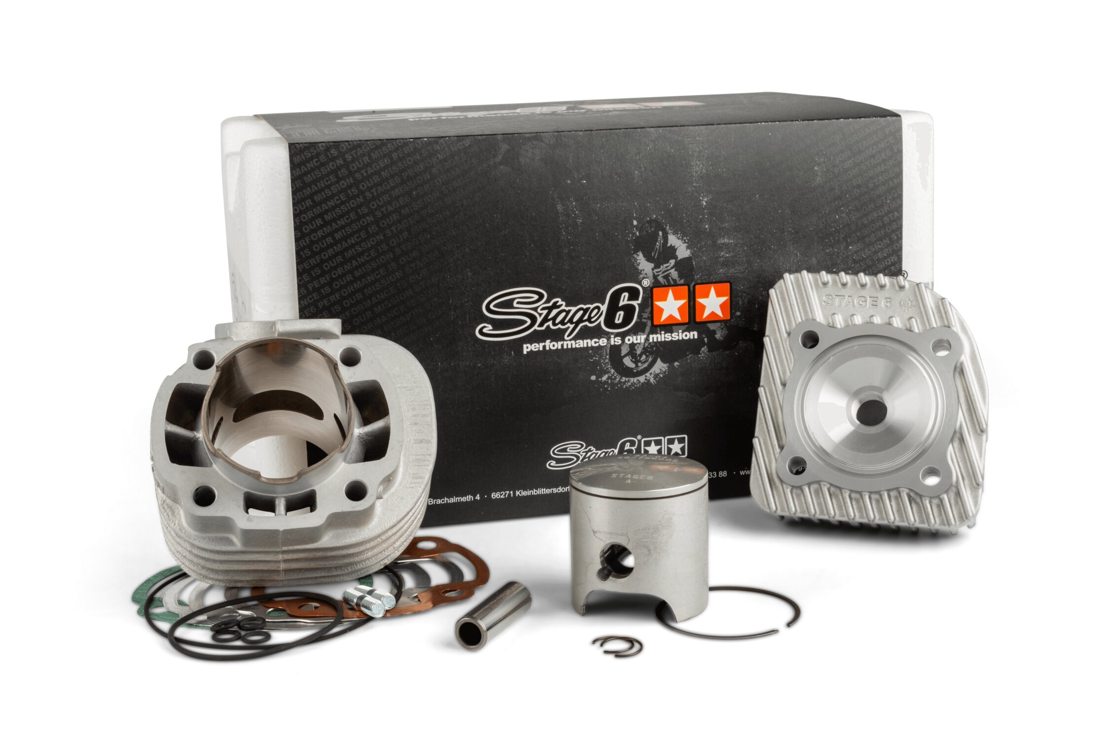 Image of Zylinder Kit Stage6 Sport Pro MK2 70ccm 12mm CPI / China 2T
