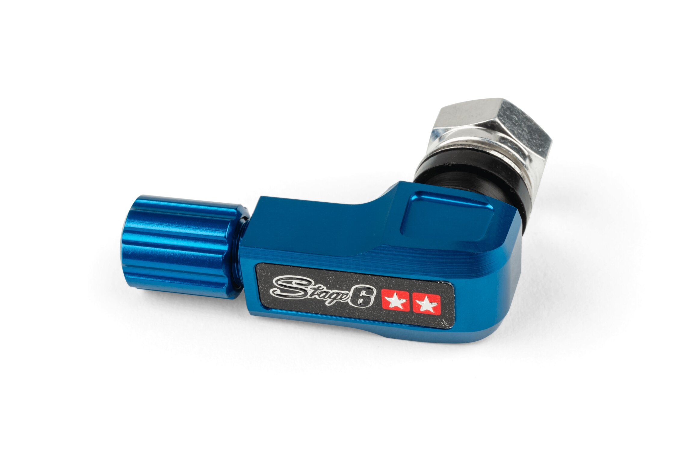 Image of Reifenventil 90° Stage6 blau