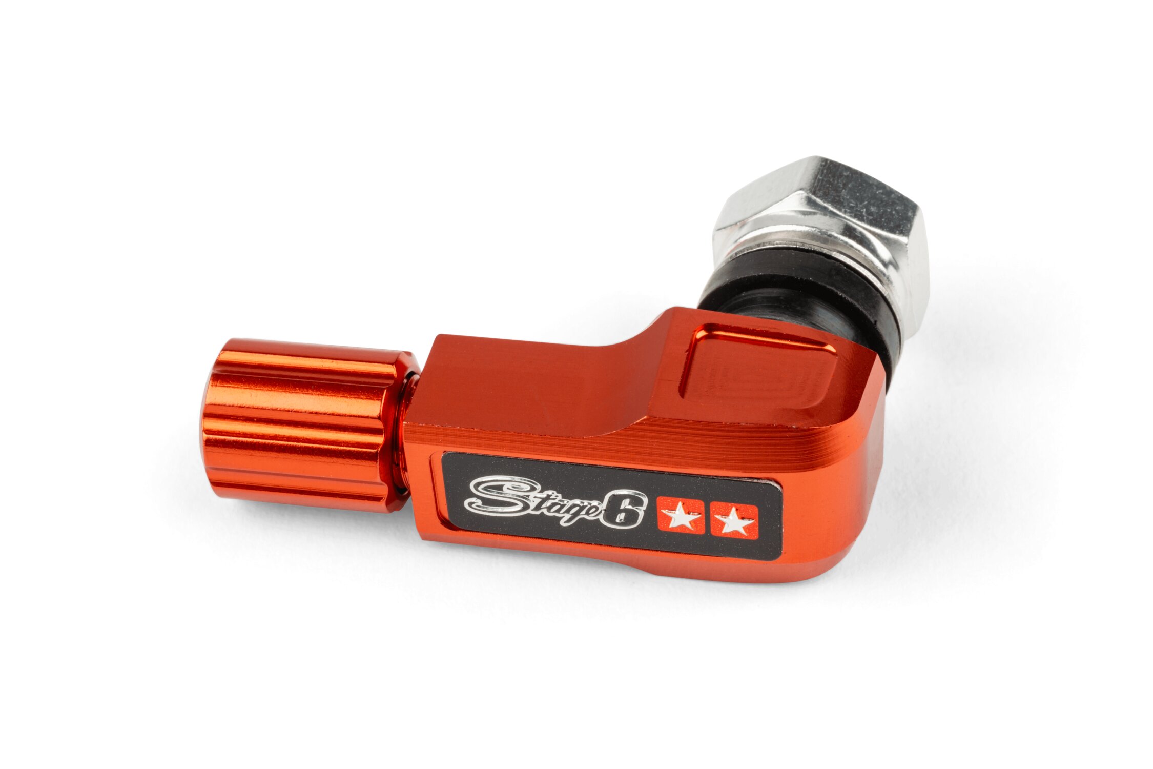 Image of Reifenventil 90° Stage6 orange