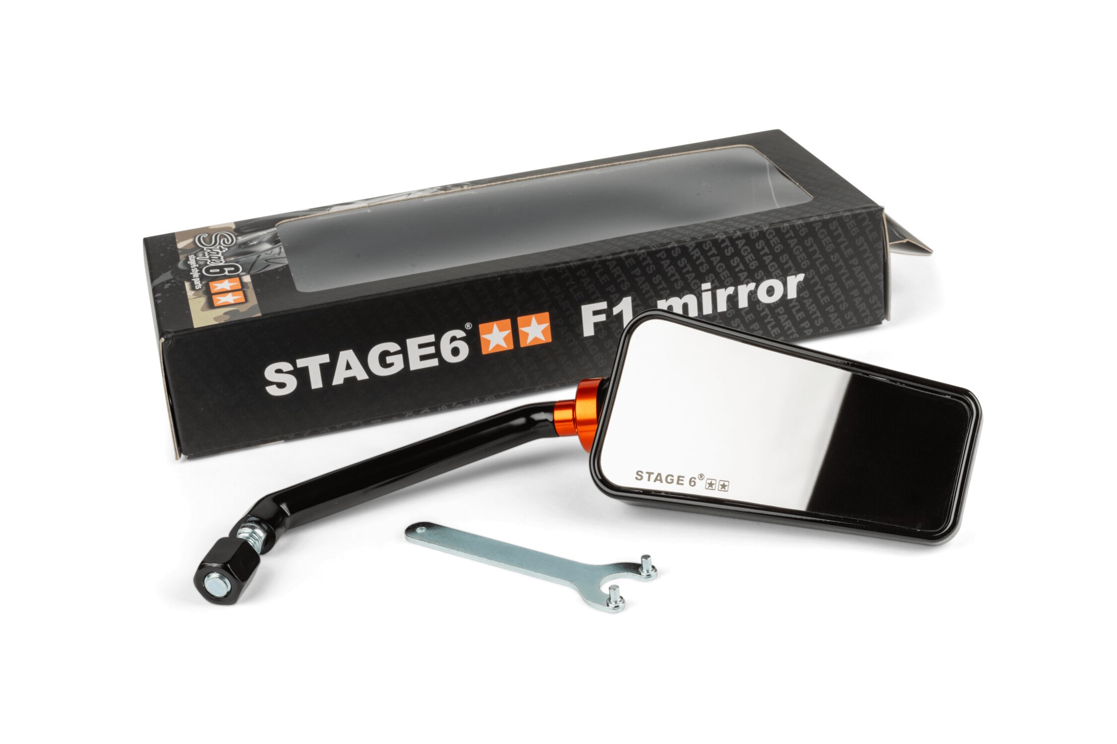 Image of Spiegel Stage6 F1 rechts M8 Schwarz
