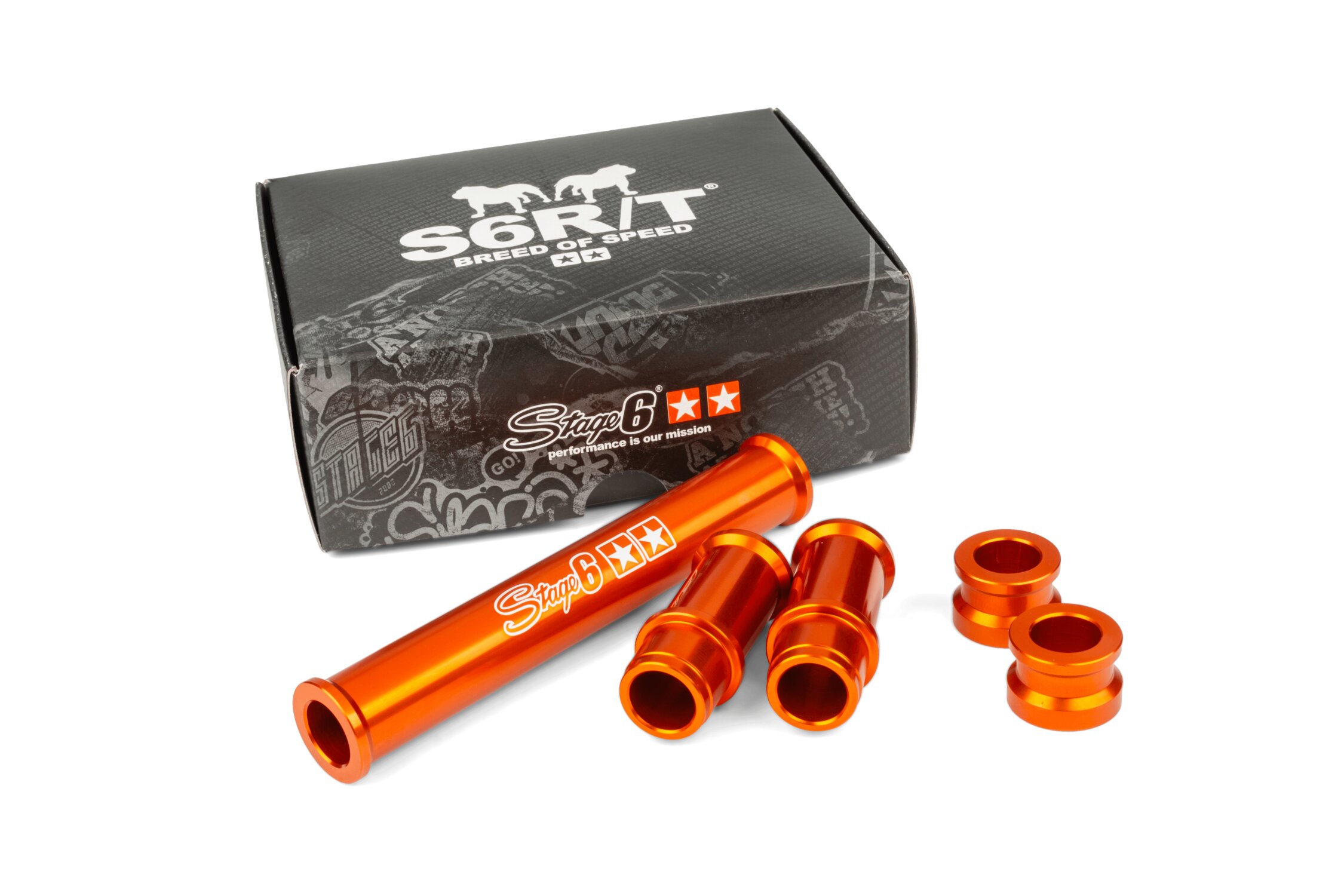 Image of Subframe Rohr Stage6 mehrteilig Minarelli liegend orange