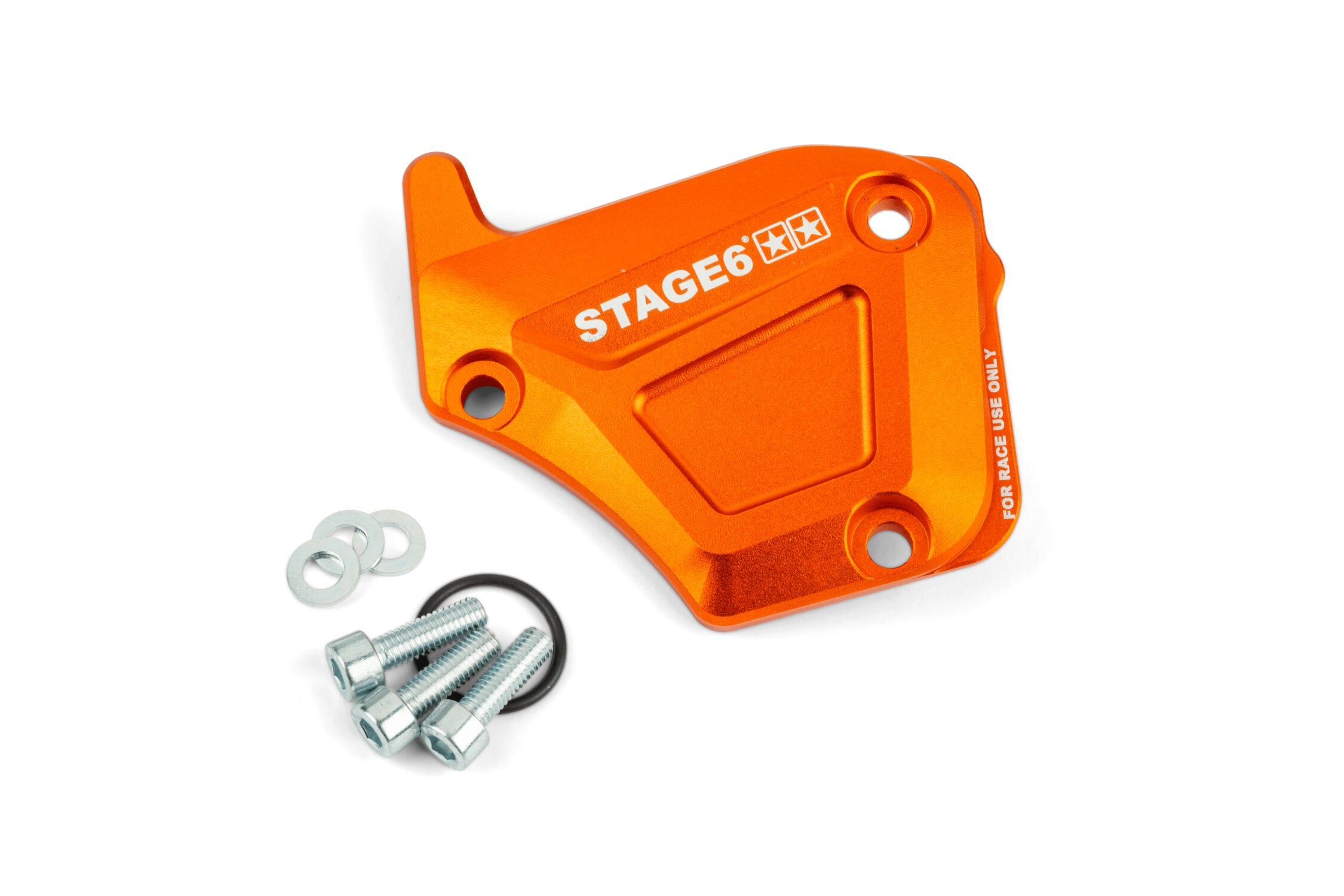 Image of Ölpumpendeckel Derbi Stage6 Alu orange
