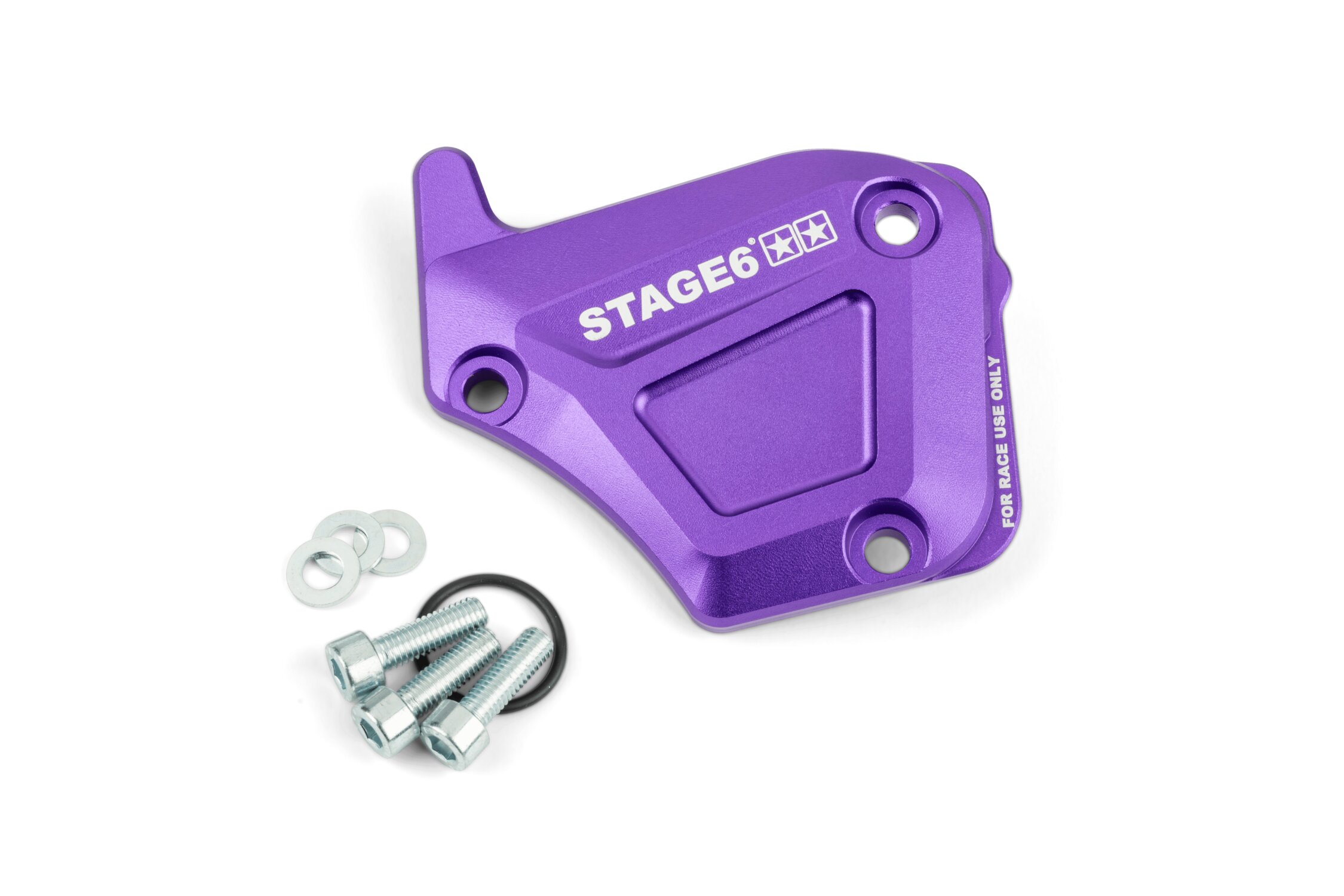 Image of Ölpumpendeckel Derbi Stage6 Alu lila