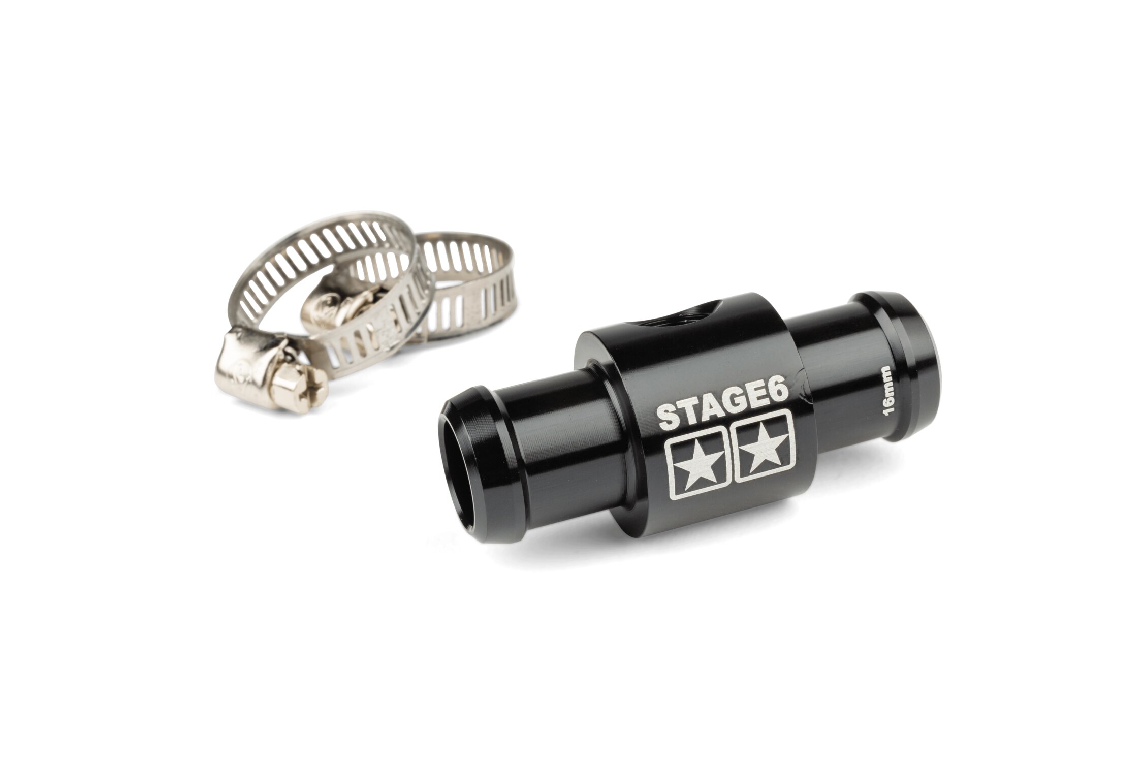 Image of T-Stück D.16mm für Temperaturgeber Stage6 schwarz