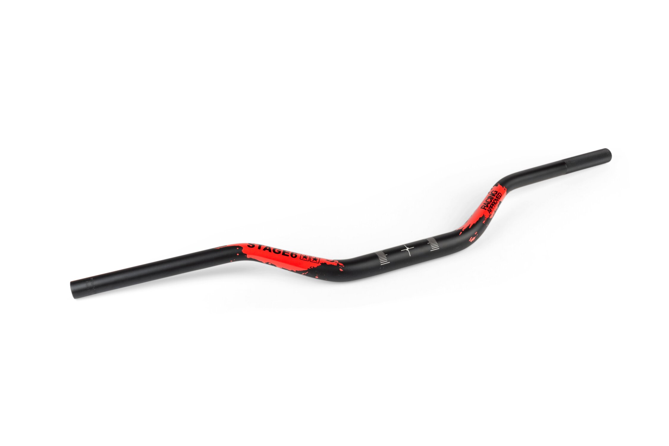 Image of Crosslenker 28mm Stage6 Schwarz / Rot
