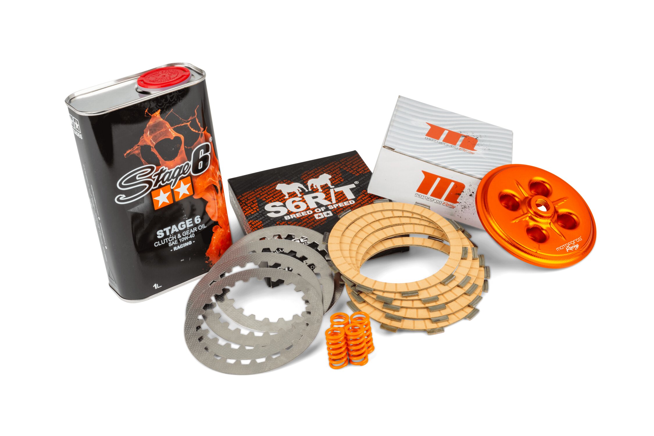 Image of Kupplung, Druckplatte + Öl CNC Stage6 R/T AM6