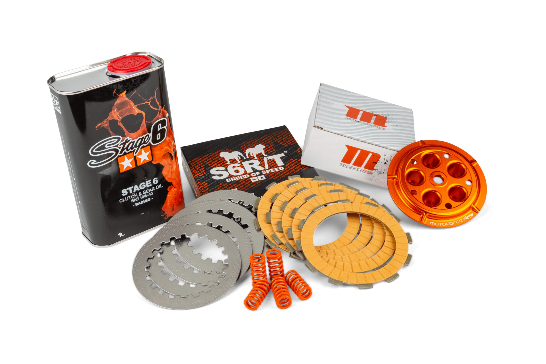 Image of Kupplung, Druckplatte + Öl CNC Stage6 R/T Derbi