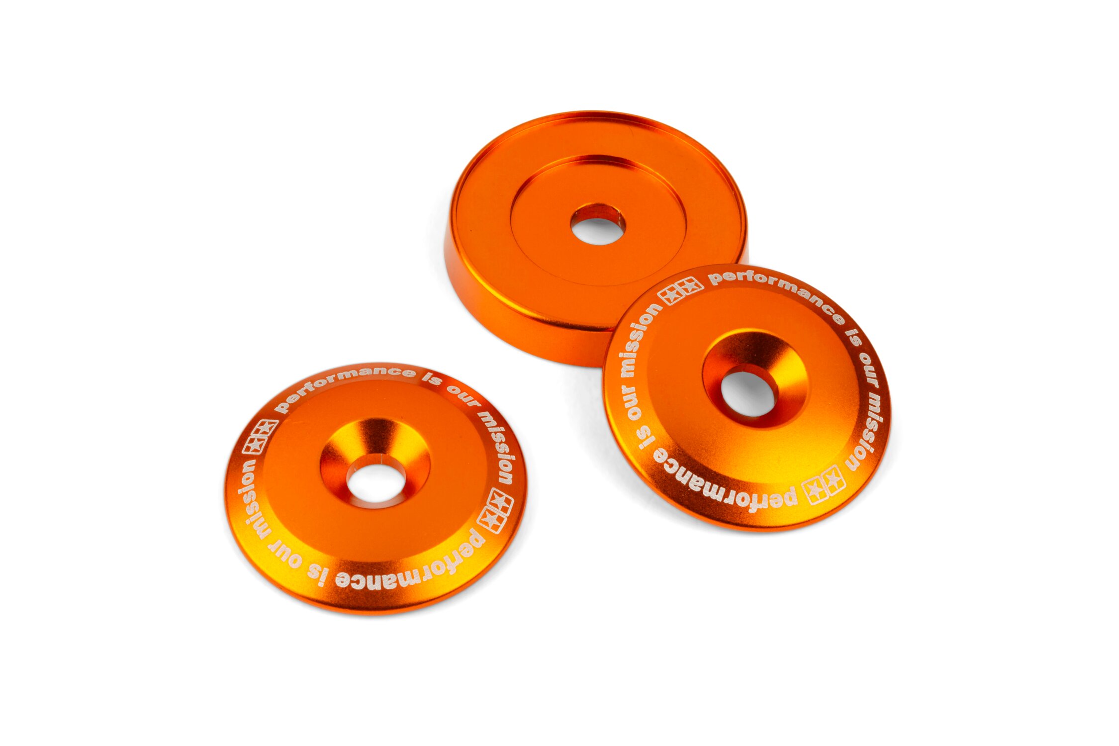 Image of Lagerabdeckungen für Schwinge Stage6 R/T MK2 Orange