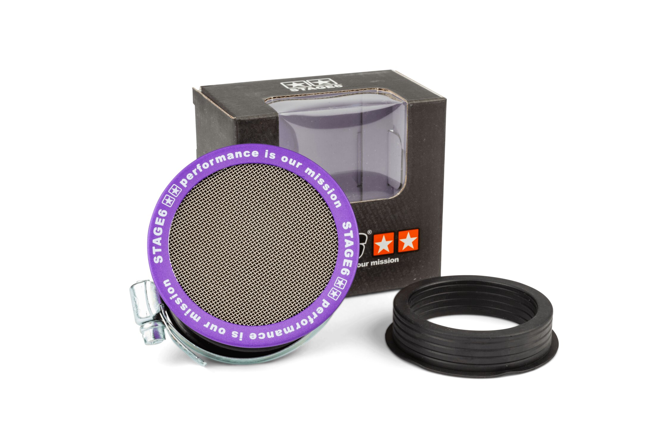 Image of Ansaugtrichter mit Gitter AW 50/60mm Stage6 Lila