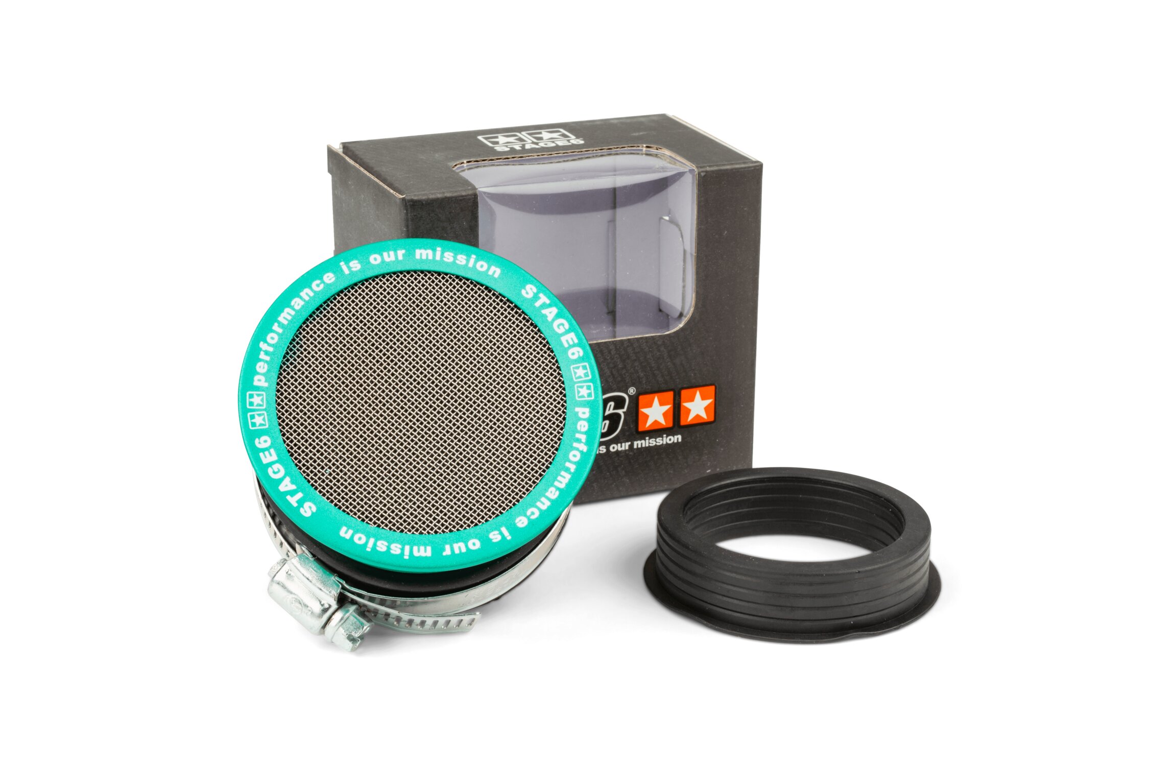 Image of Ansaugtrichter mit Gitter AW 50/60mm Stage6 Türkis