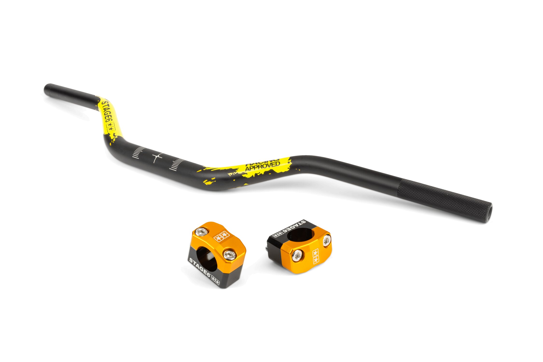 Image of Crosslenker 28mm + Lenkerklemmen Stage6 Gold