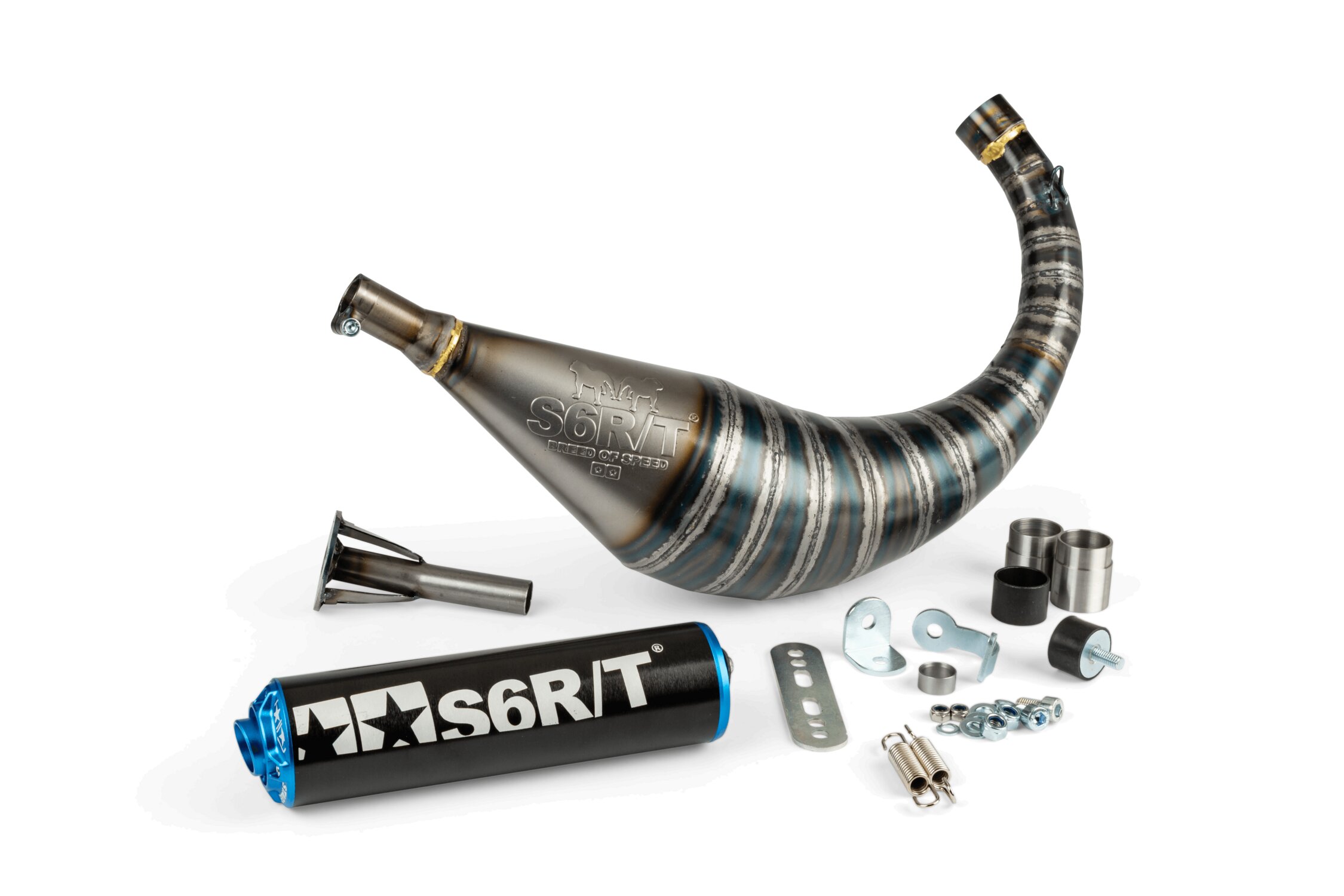 Image of Auspuff Stage6 R/T 70 - 80 AM6 Schwarz / Blau