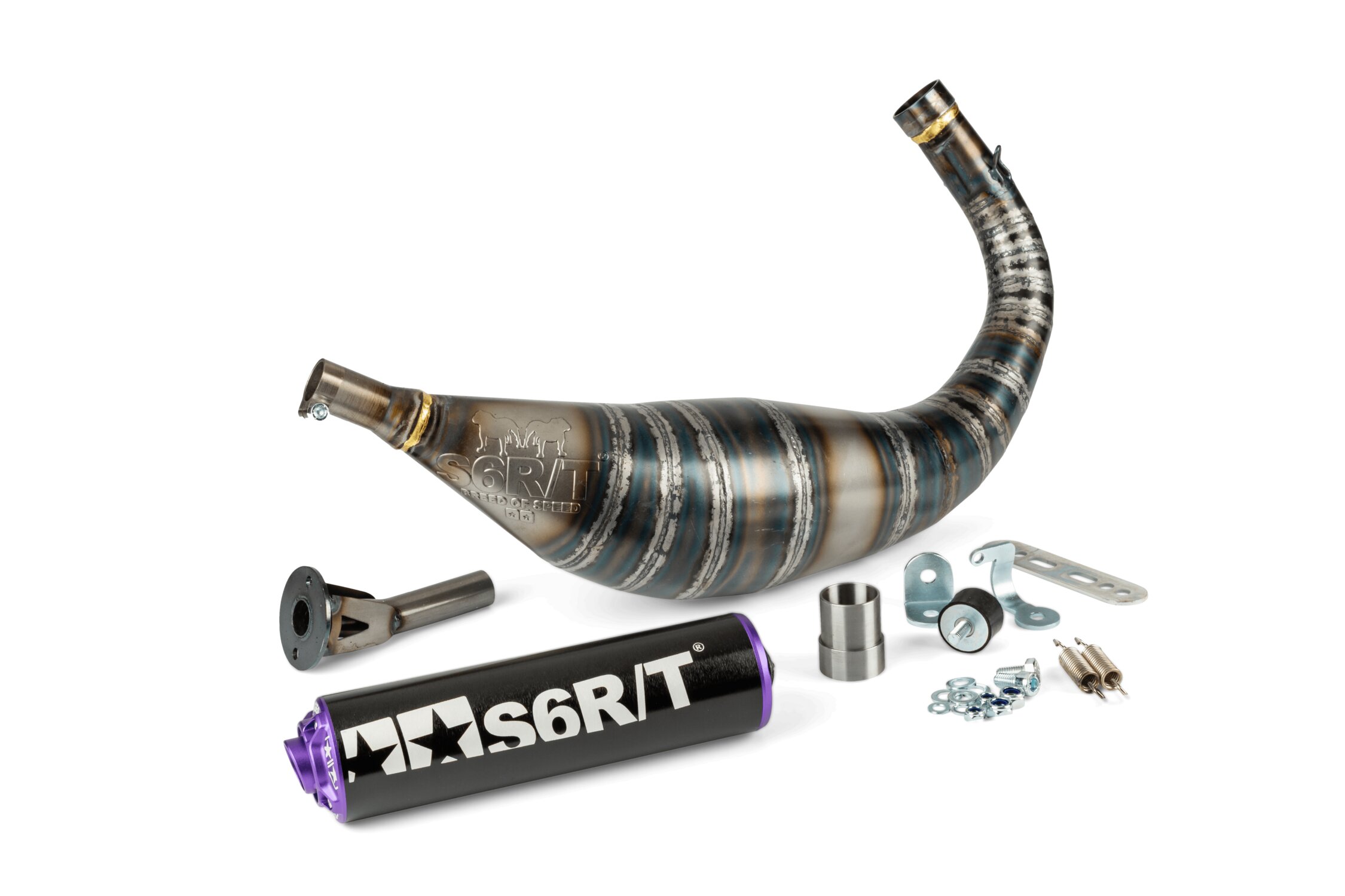 Image of Auspuff Stage6 R/T 80 - 90 AM6 Schwarz / Lila