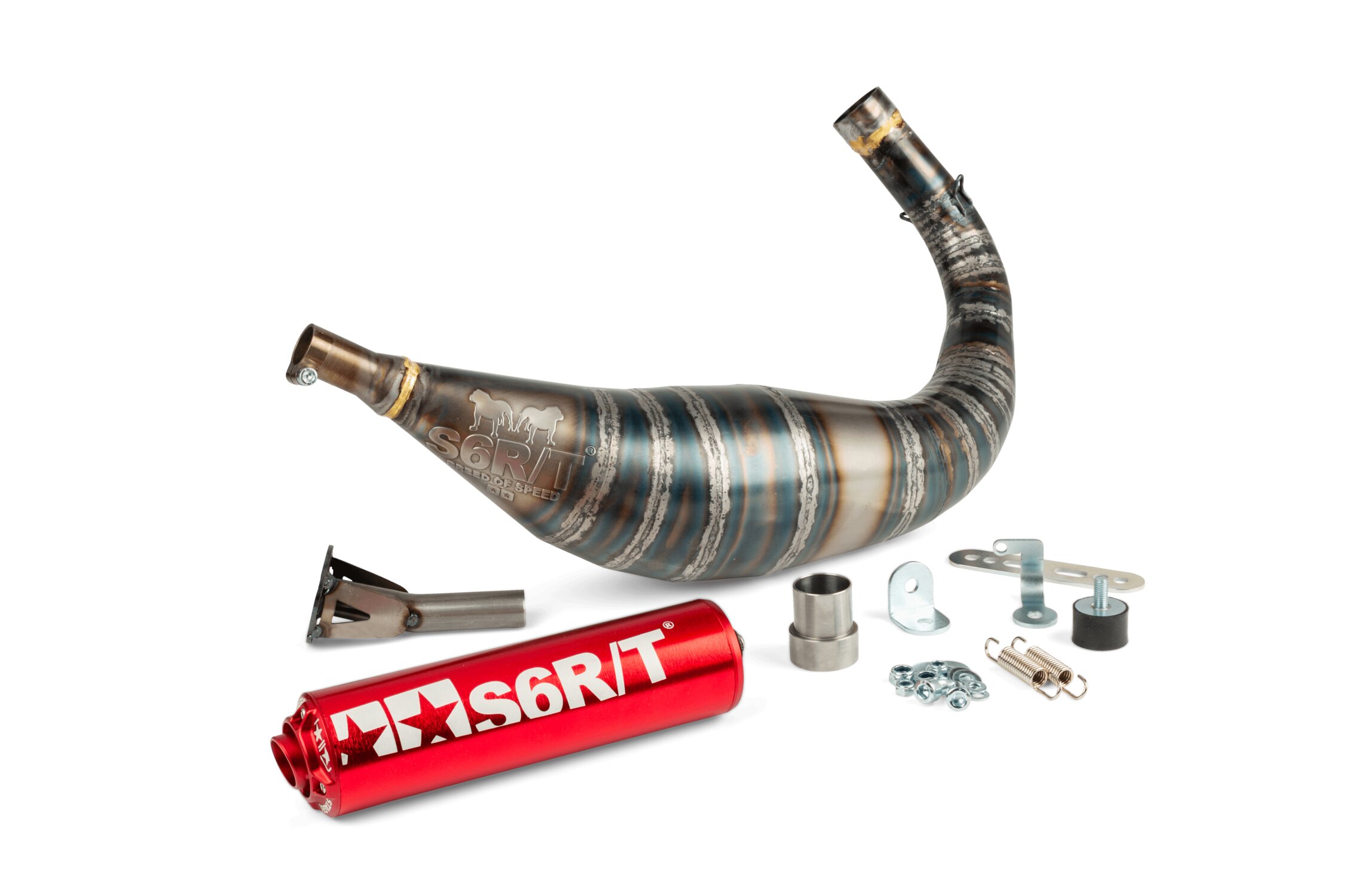 Image of Auspuff Stage6 R/T 90 - 100 AM6 Rot