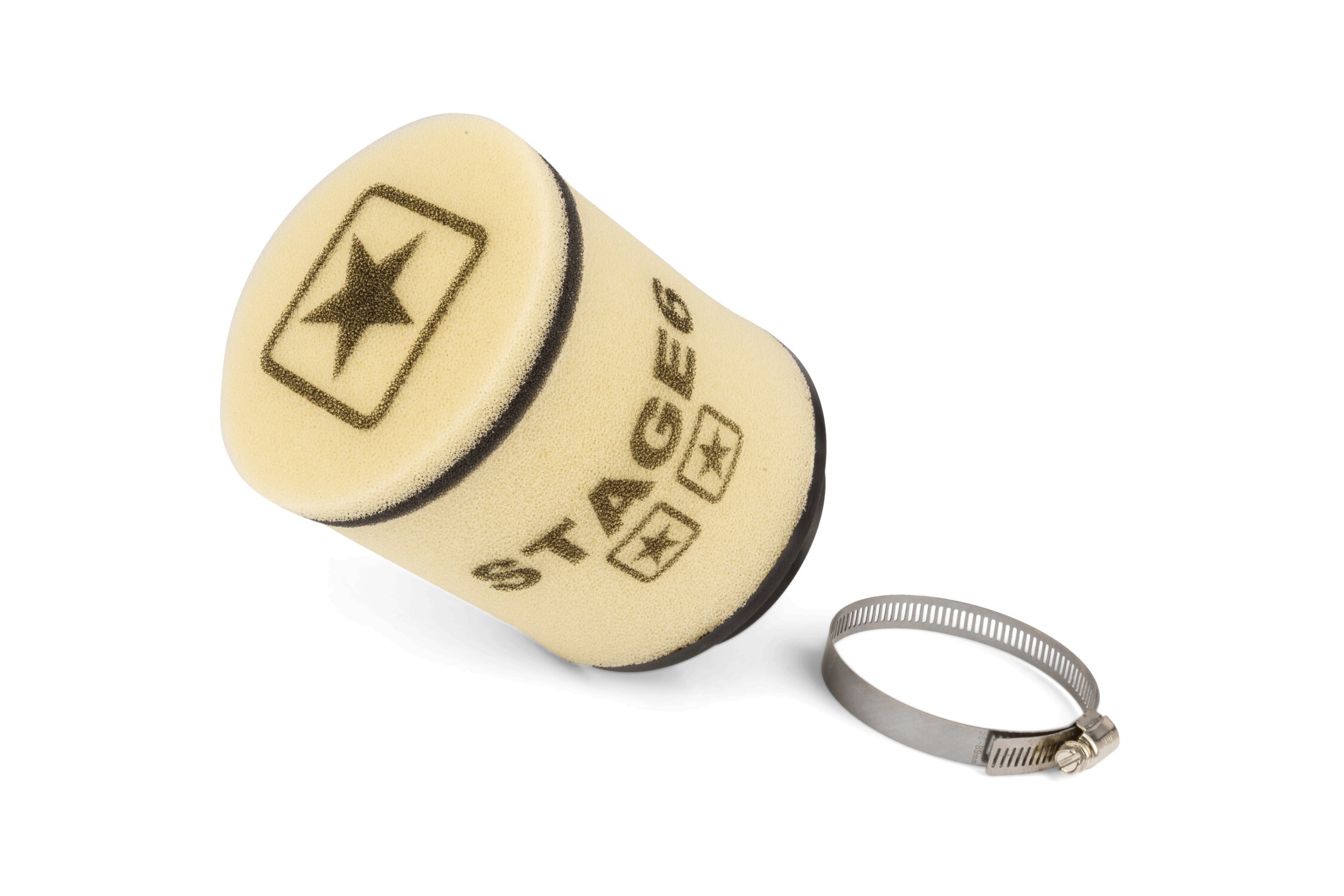 Image of Racingluftfilter Stage6 Double Layer KLEIN AW 70mm Weiss