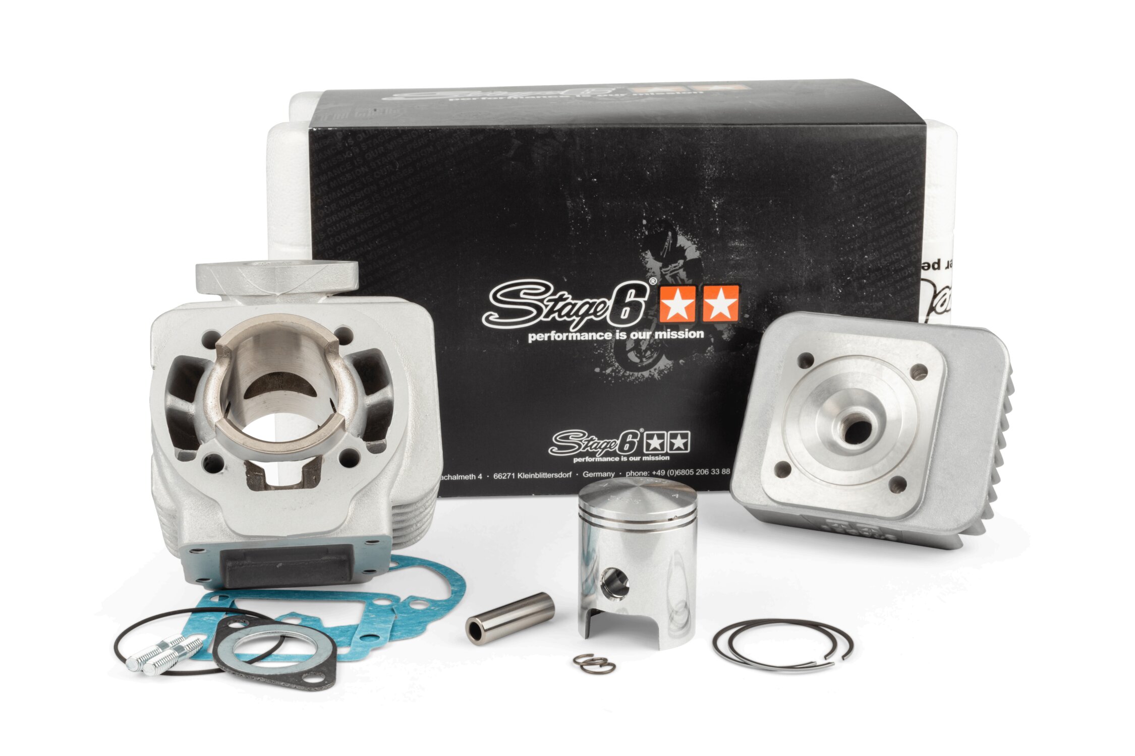 Image of Zylinder Kit Stage6 Sport Pro MK2 50ccm Alu Minarelli stehend