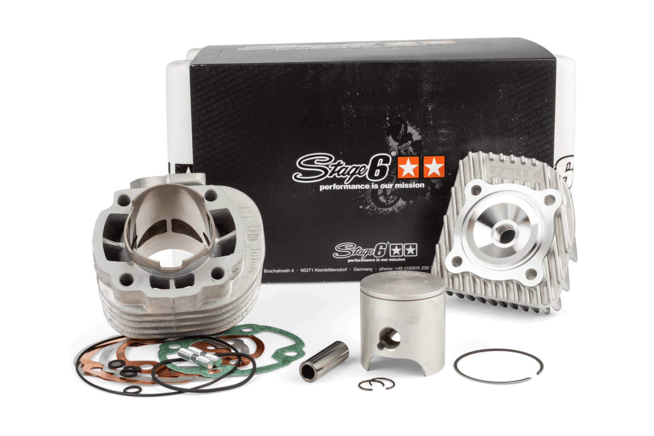 Image of Zylinder Kit Stage6 Racing MK2 70ccm 12mm KoBo CPI China 2T
