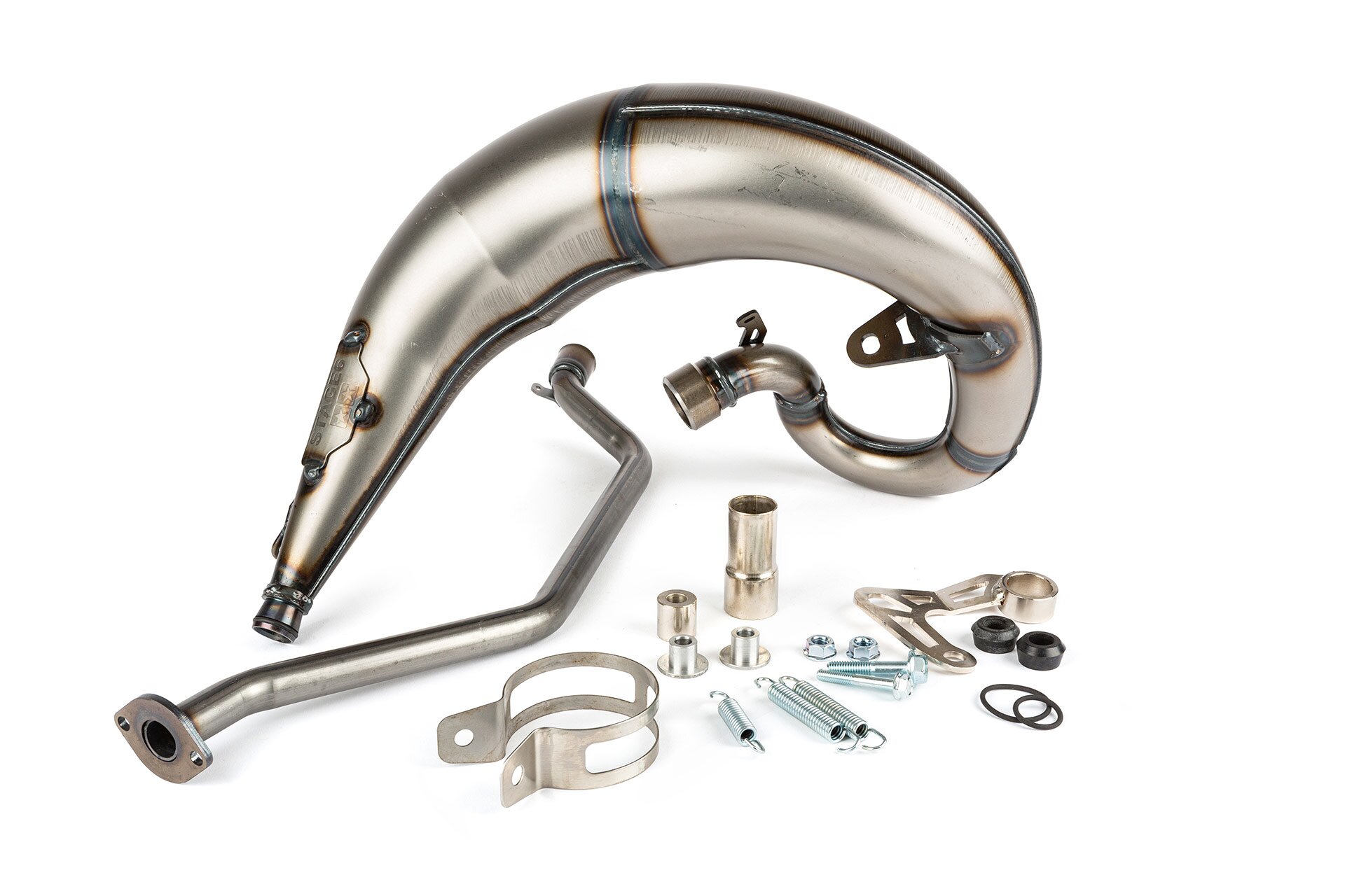 Image of Auspuff (ohne ESD) Stage6 Streetrace high mount Sherco SE / SM