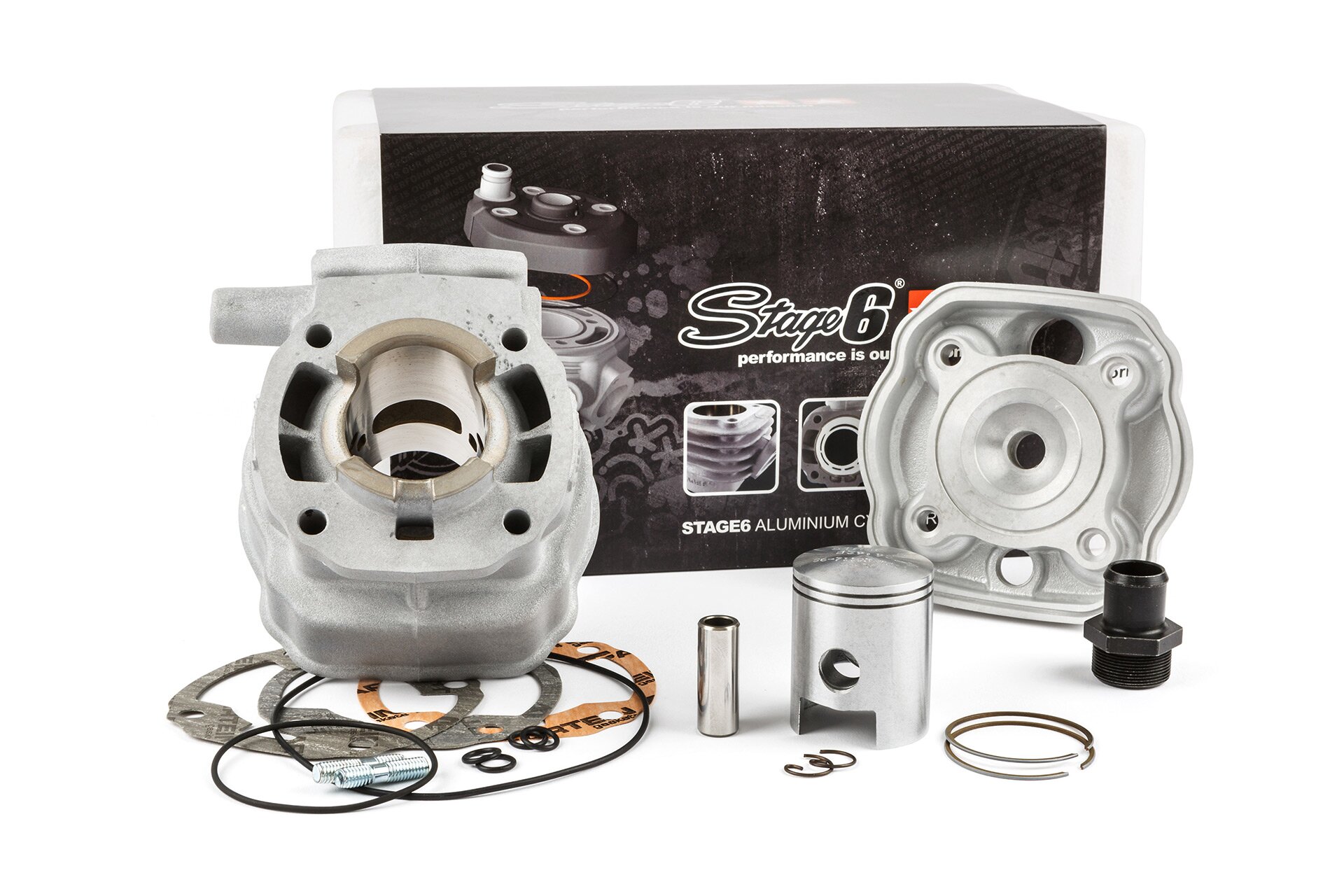 Image of Zylinder Kit Stage6 Sport Pro MK2 50ccm Derbi Euro 2