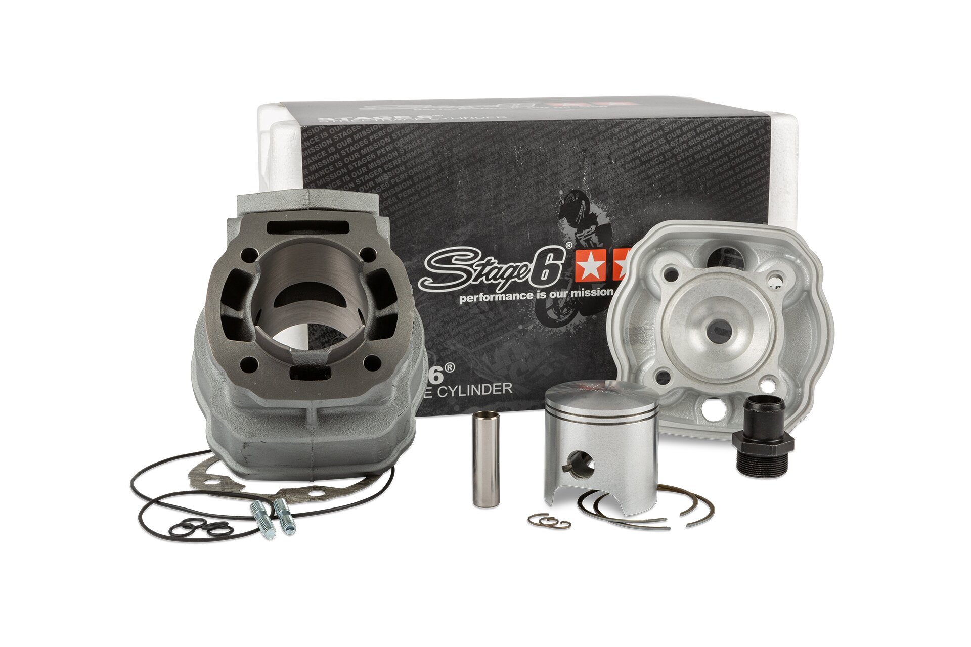 Image of Zylinder Kit Stage6 Streetrace 88ccm Derbi Euro 3 / 4