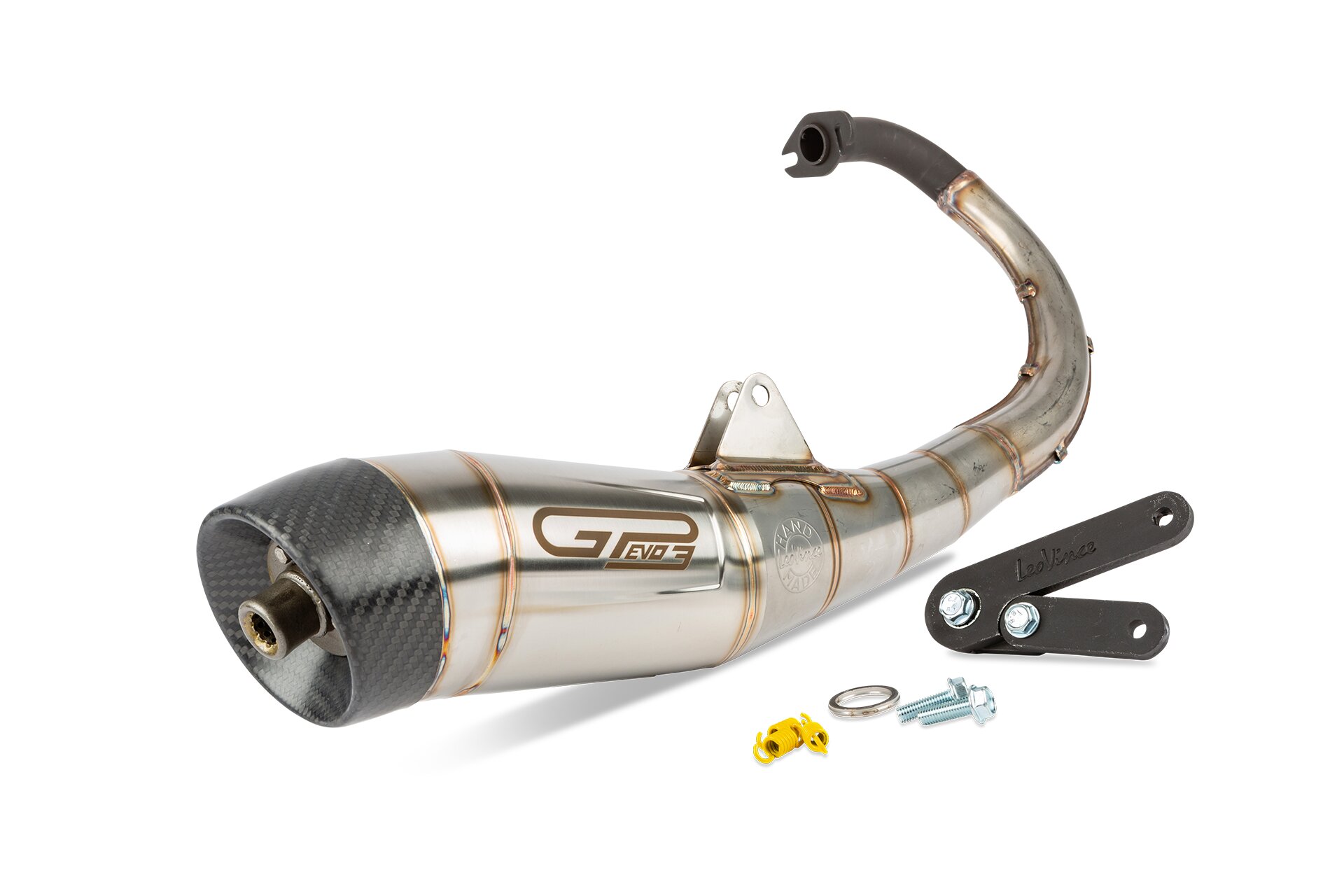 Image of Auspuff LeoVince GP Evo 3 Minarelli stehend