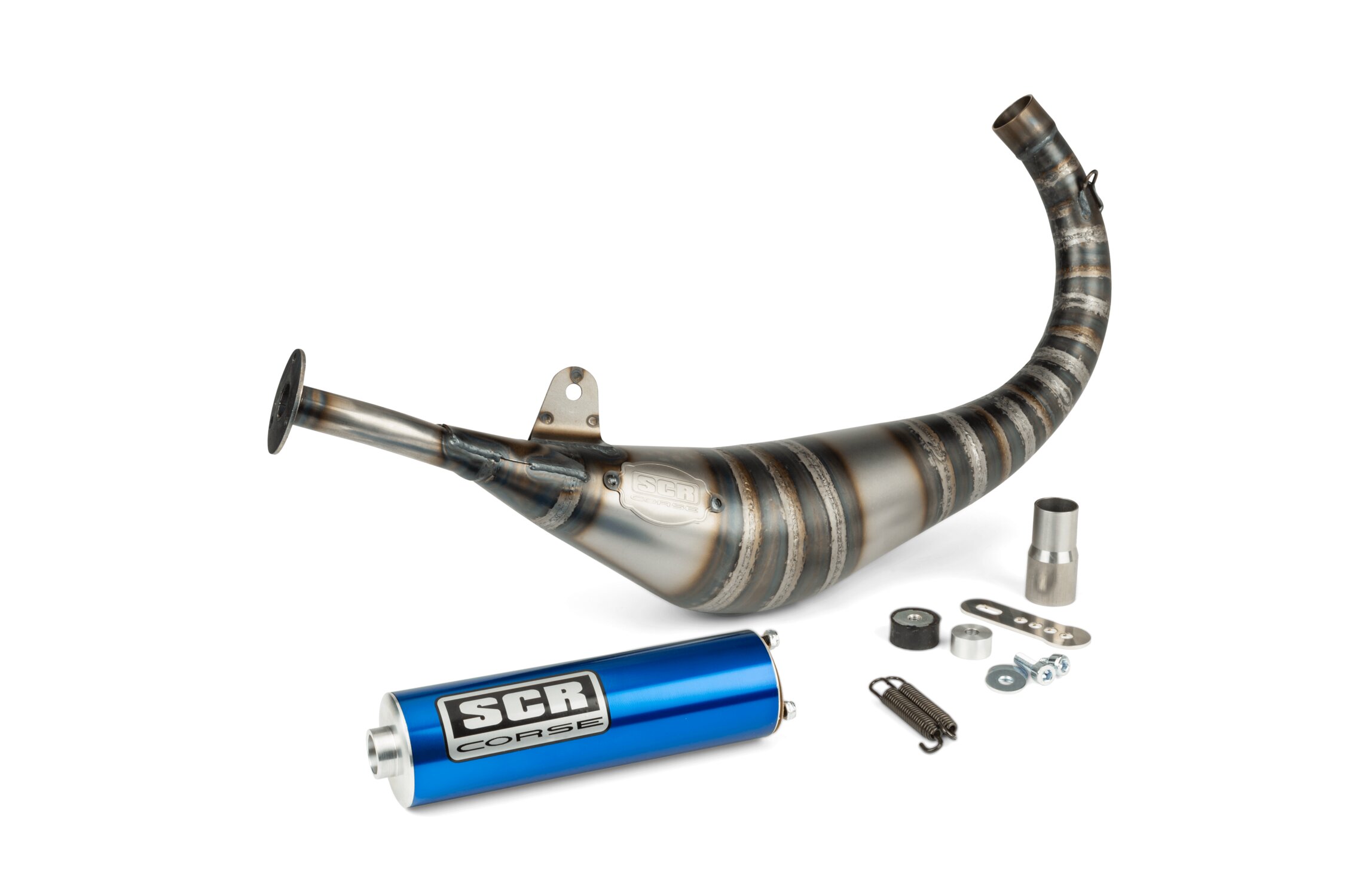 Image of Auspuff SCR Corse Racing Line 80-90 AM6 blau