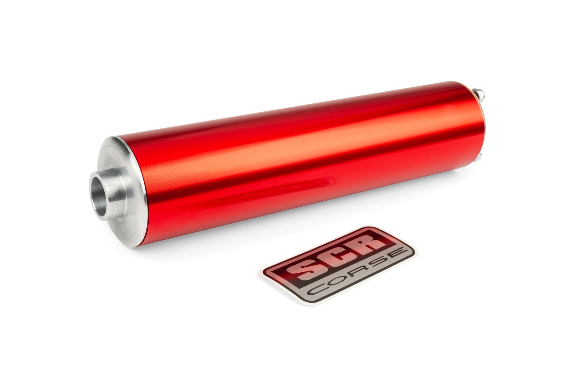 Image of Endschalldämpfer lang SCR Corse rot