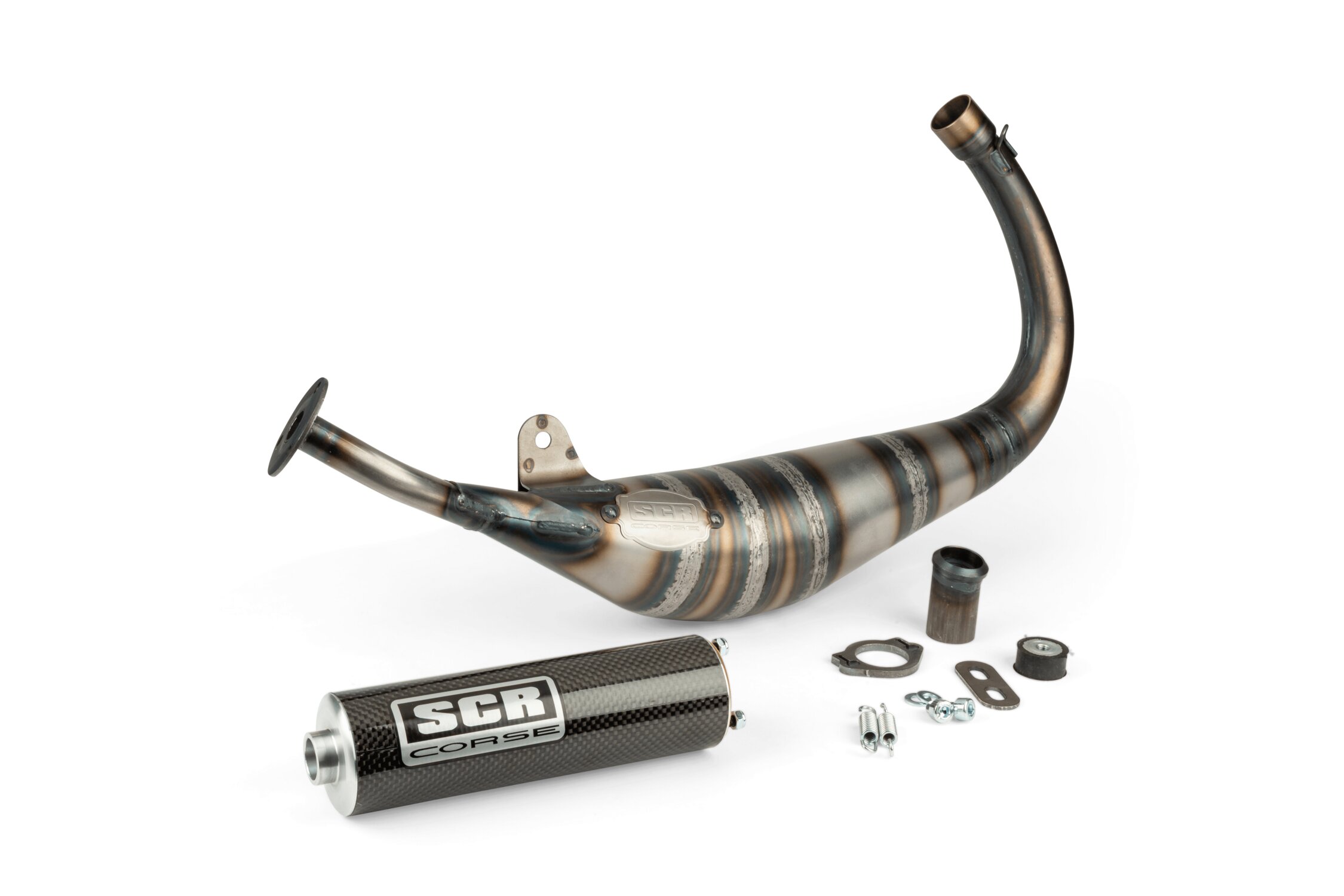 Image of Auspuff SCR Corse Racing Line 50cc Derbi Senda / DRD (lower)