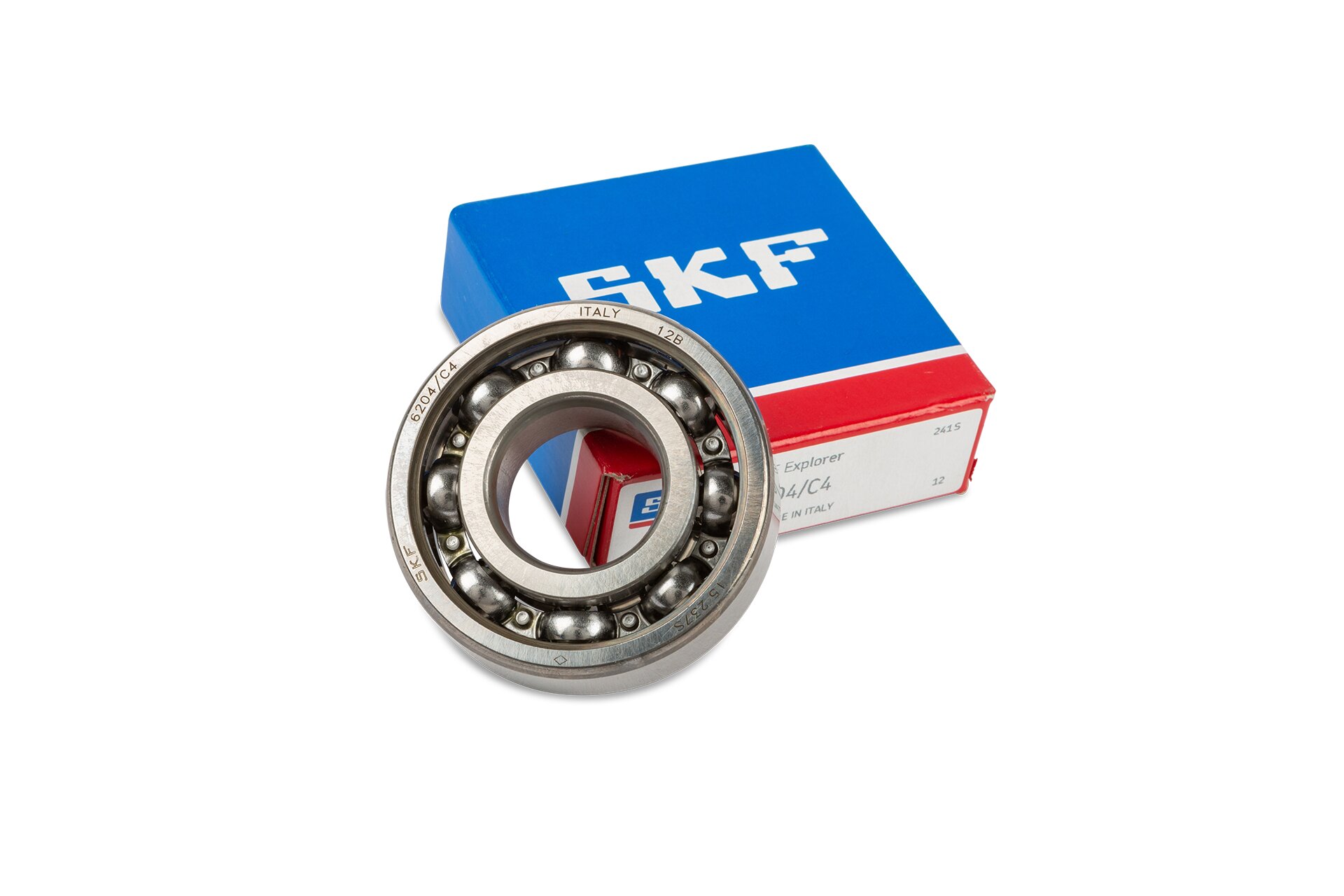 Image of Kugellager SKF 6204-C4 - 20x47x14mm Stahlkäfig