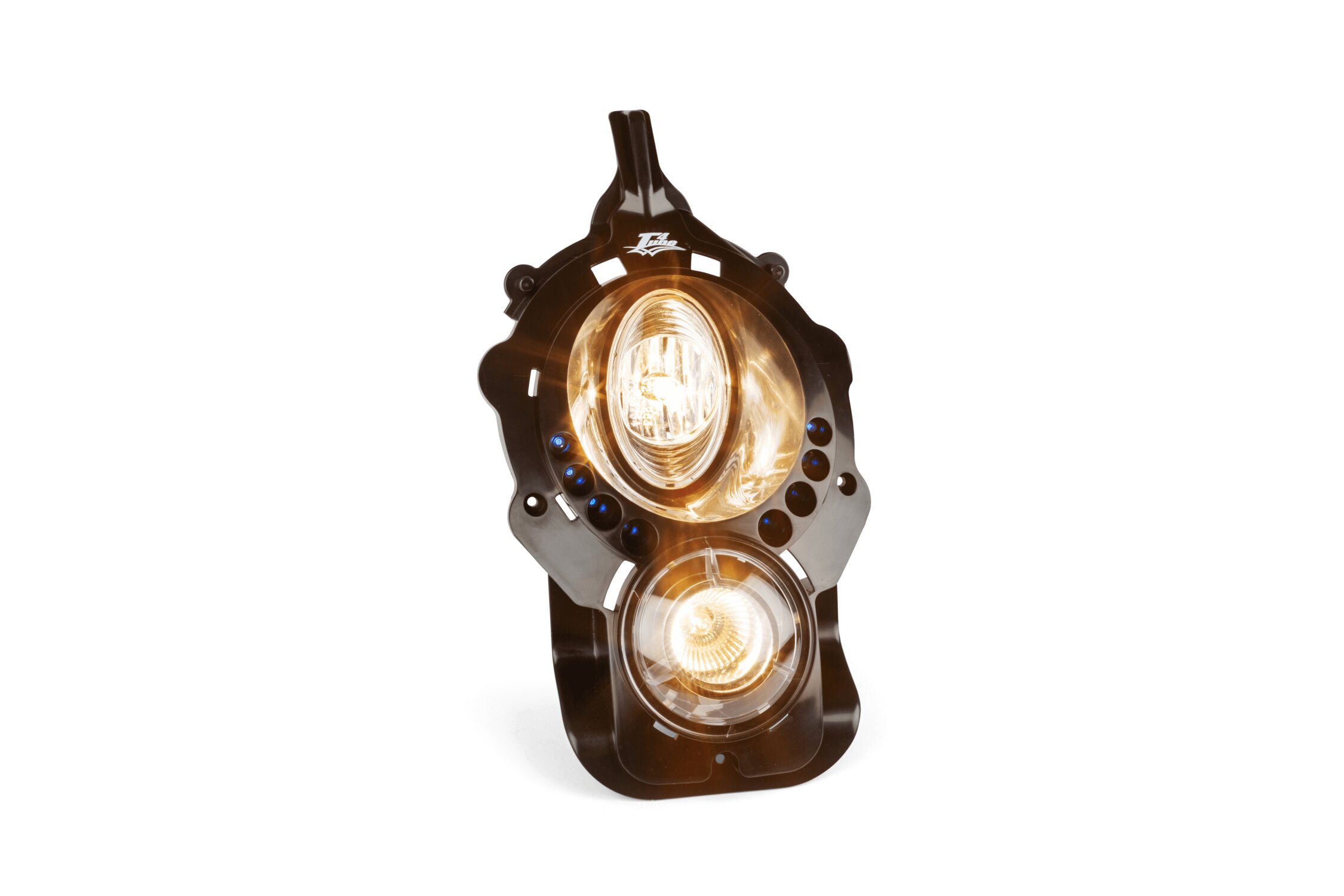 Image of Lichtmaske Doppeloptik schwarz Peugeot Ludix