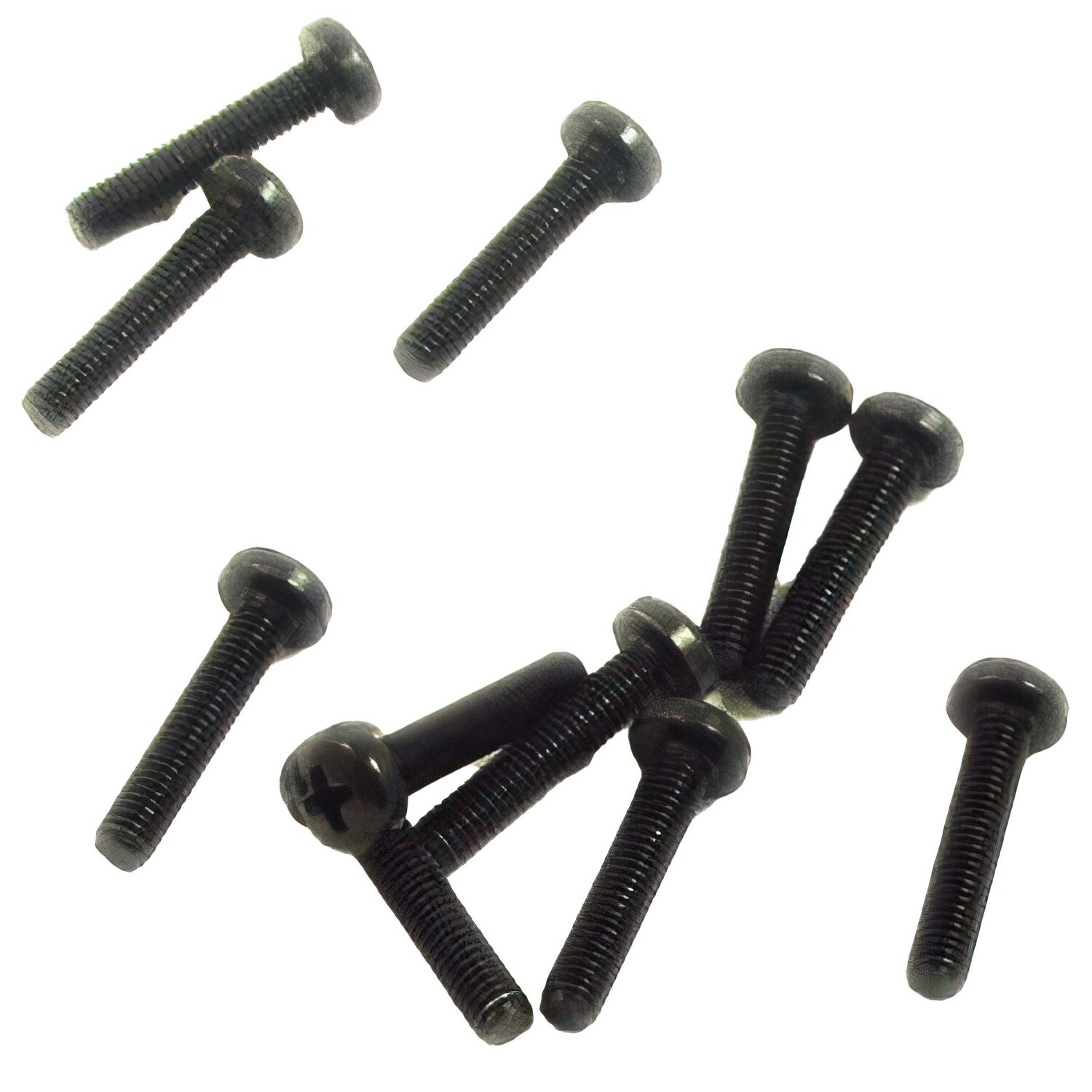Image of Schraube M5x25 Kreuzschlitz schwarz (x10)