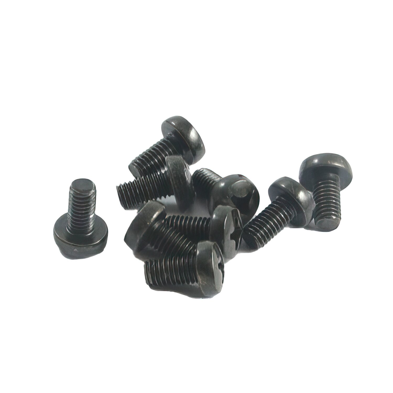 Image of Schraube M6x12 Kreuzschlitz schwarz (x10)