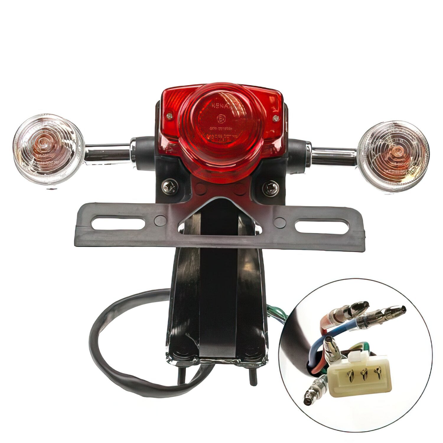 Image of Rücklicht mit Blinker 3 Pins Grand Retro