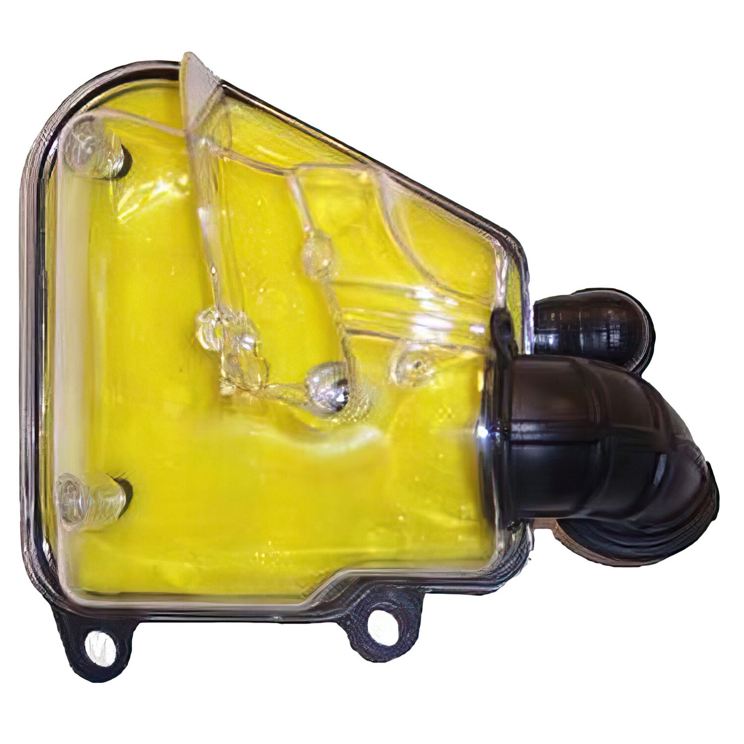 Image of Luftfilterkasten transparent / gelb Minarelli liegend